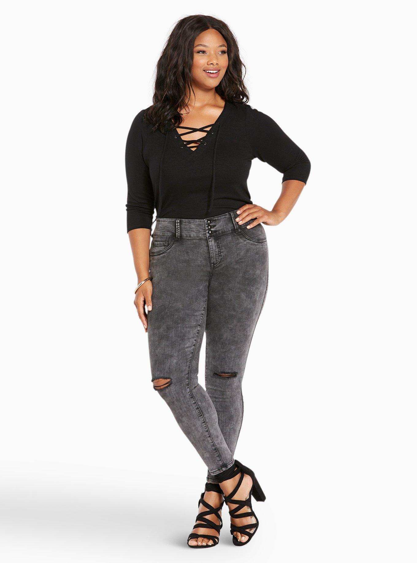 Torrid Jeggings Black - Jeans