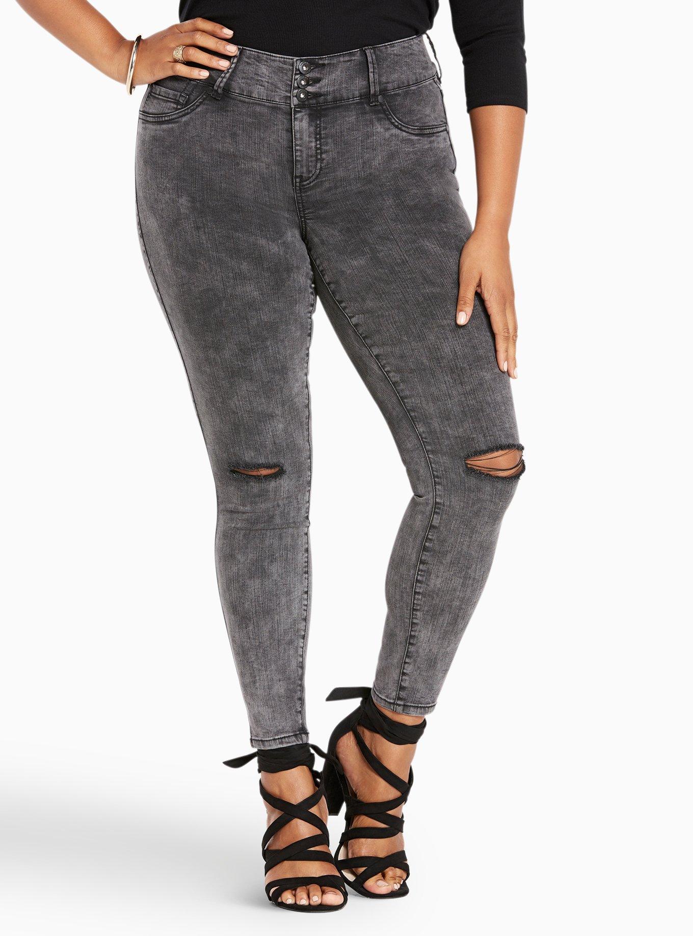 Grey jeggings best sale