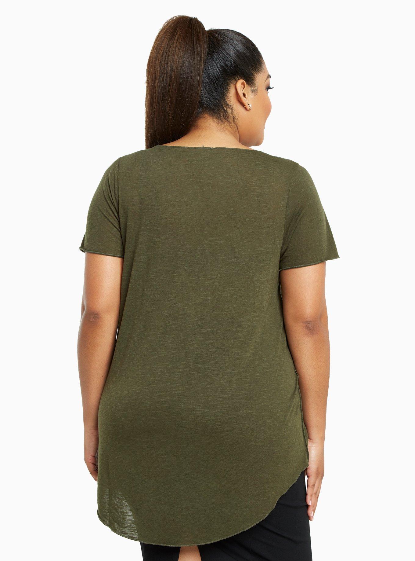 Plus Size Live For Love Scoop Tee, NONEC, alternate