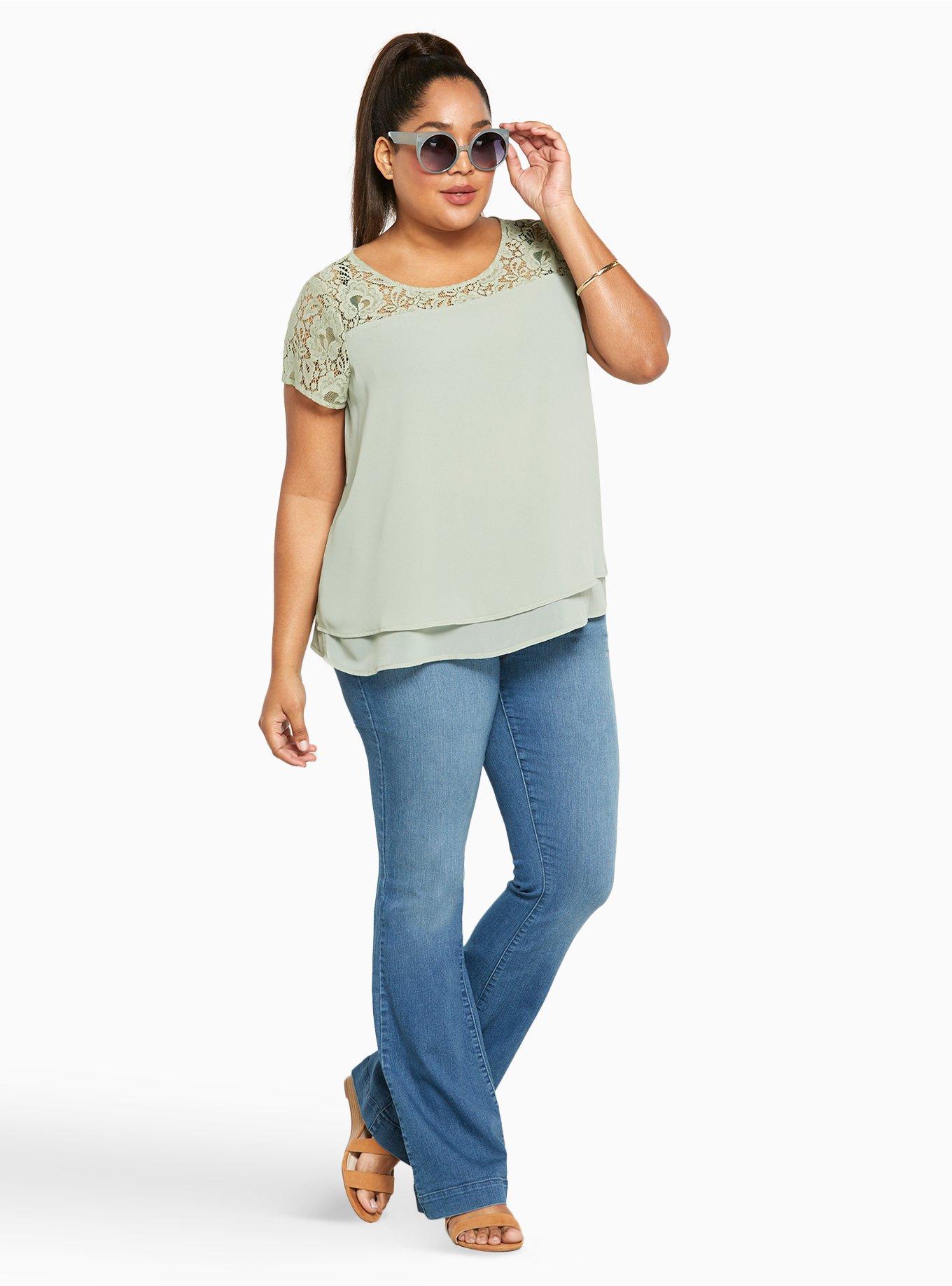 Torrid store flare jeans