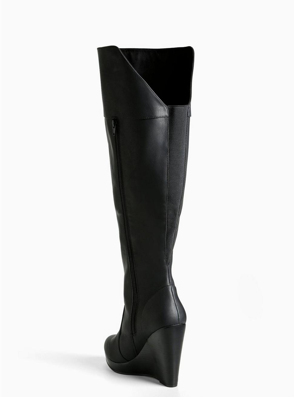 Plus Size - Over the Knee Wedge Boots (Wide Width & Wide Calf) - Torrid