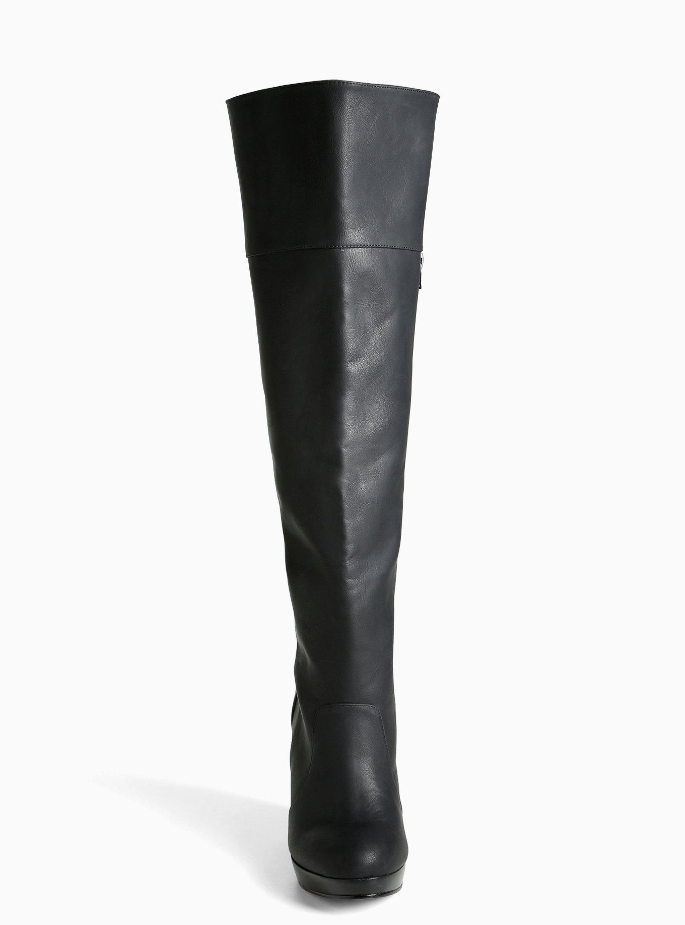 Wide width wide calf deals over the knee boots