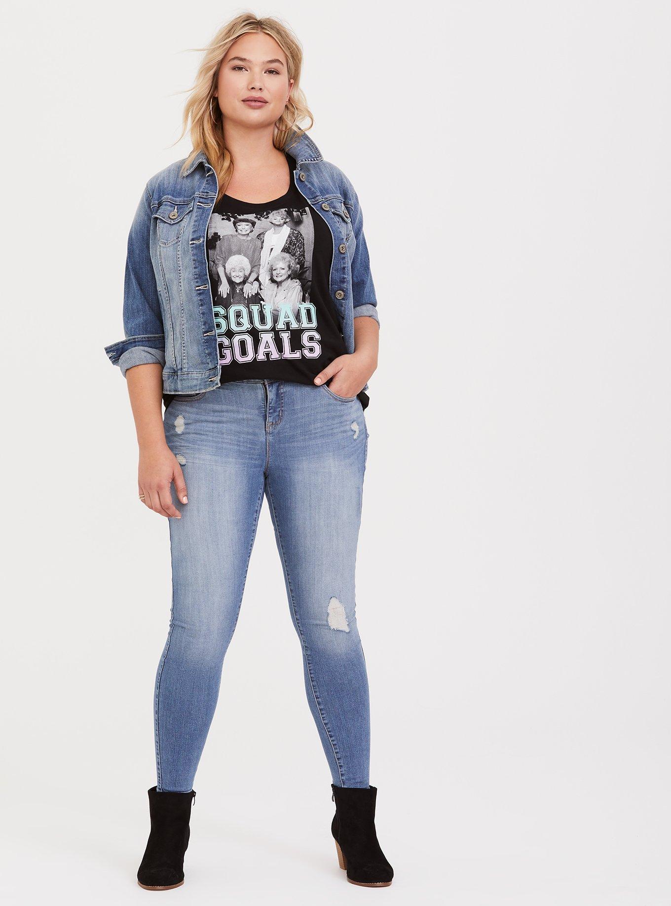 Golden Girls Squad Slim Fit Tee, DEEP BLACK, alternate