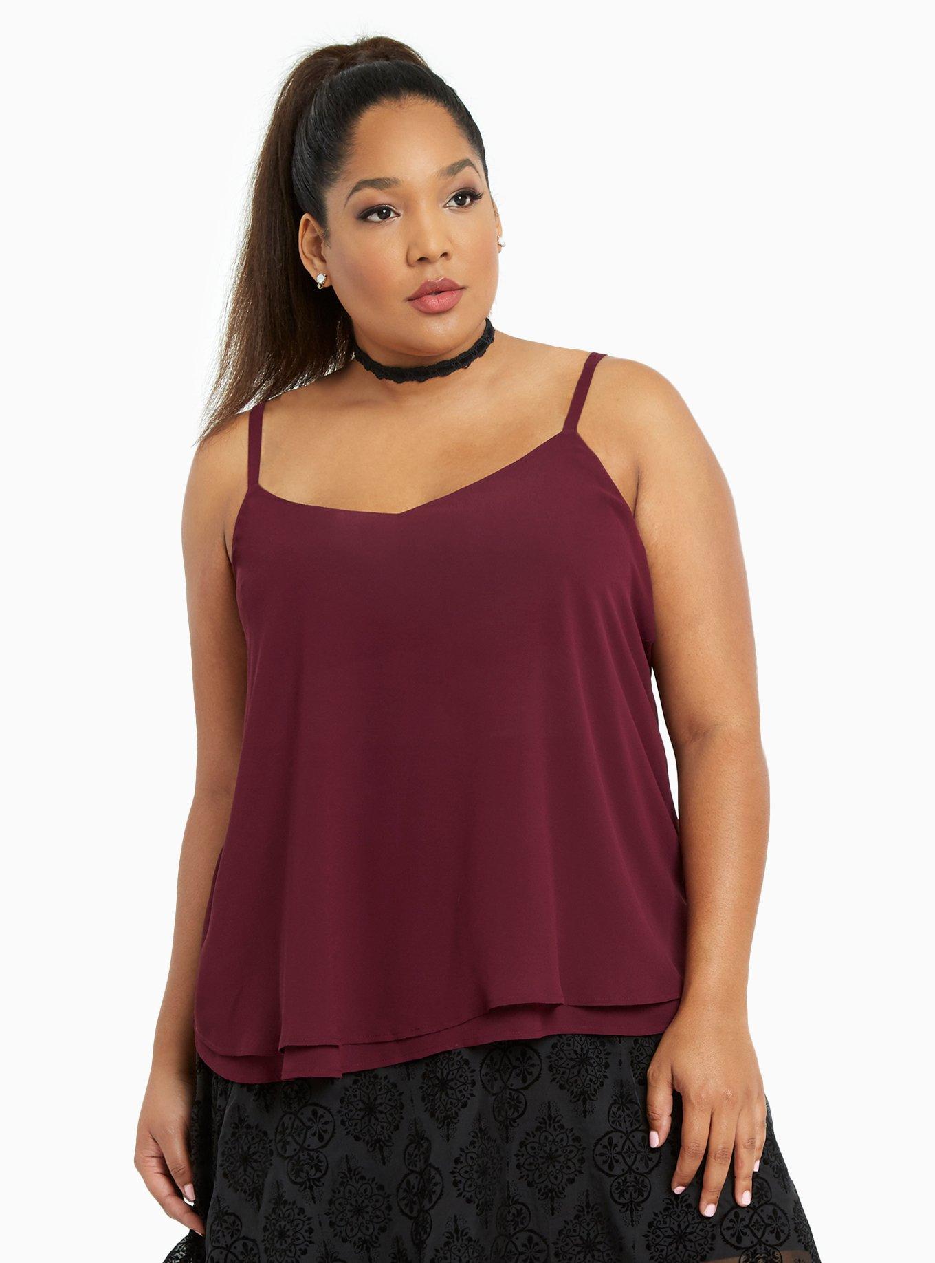Pre Order - Chiffon Drape Cami