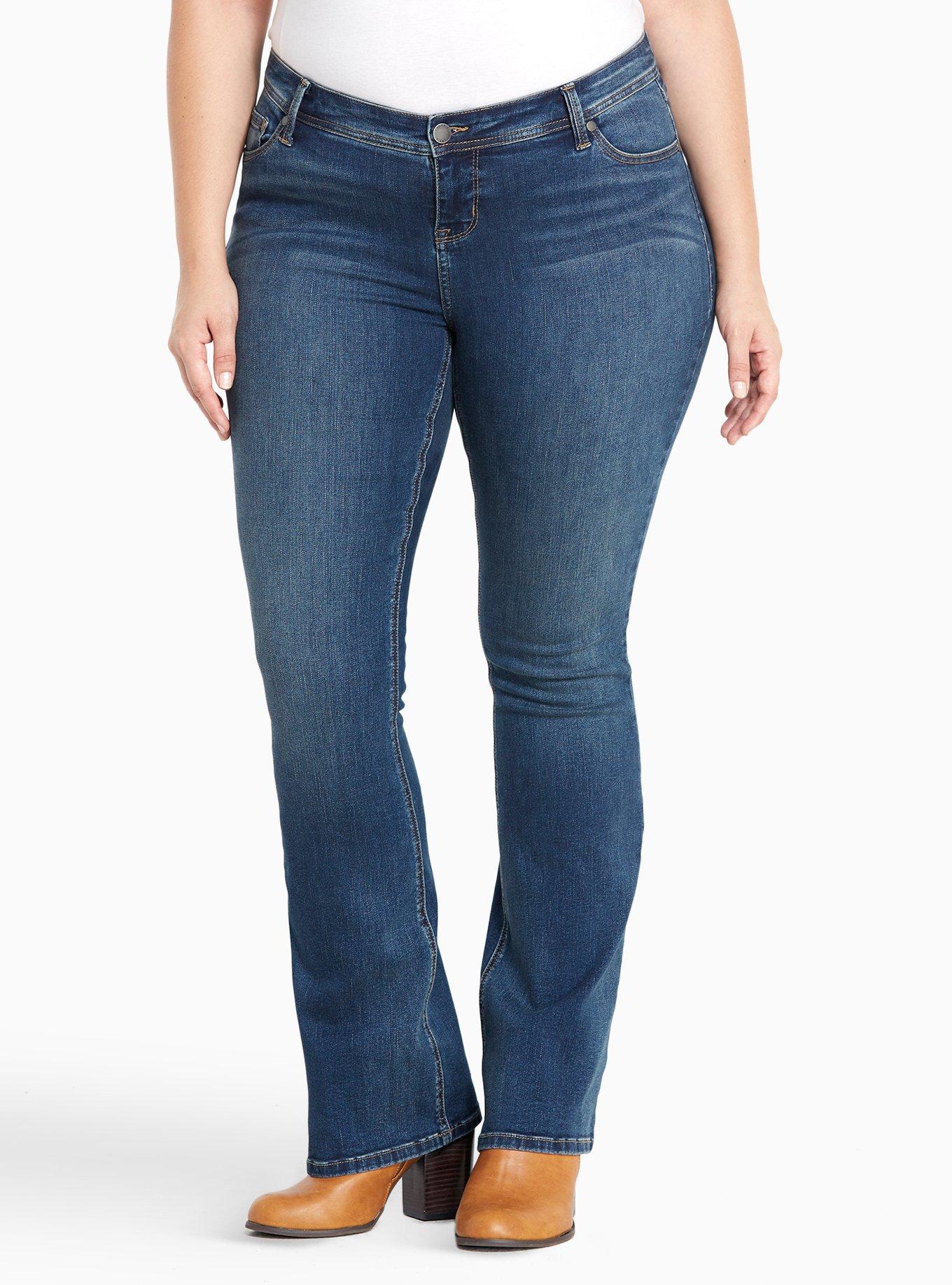 hollister low rise medium wash vintage flare jeans｜TikTok Search