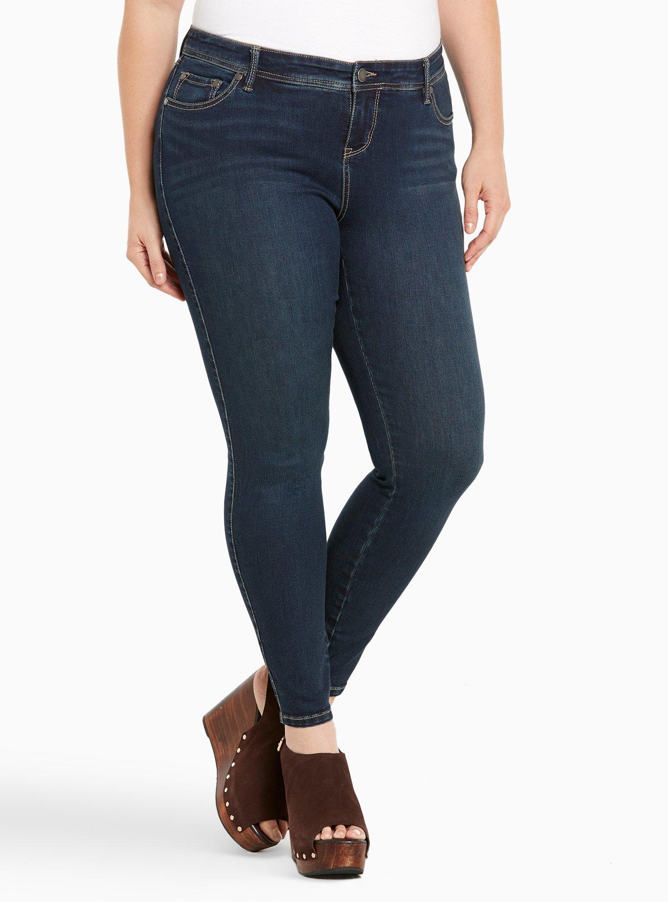 Luxe Stretch Legging Jean - Dark Wash, CLEAN DARK, hi-res