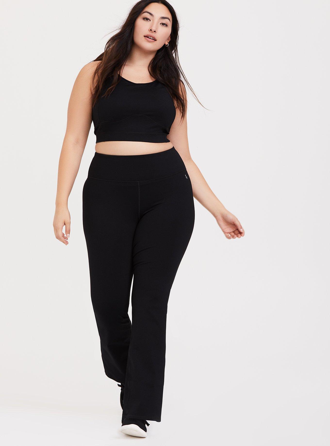 Plus size bootcut outlet black pants