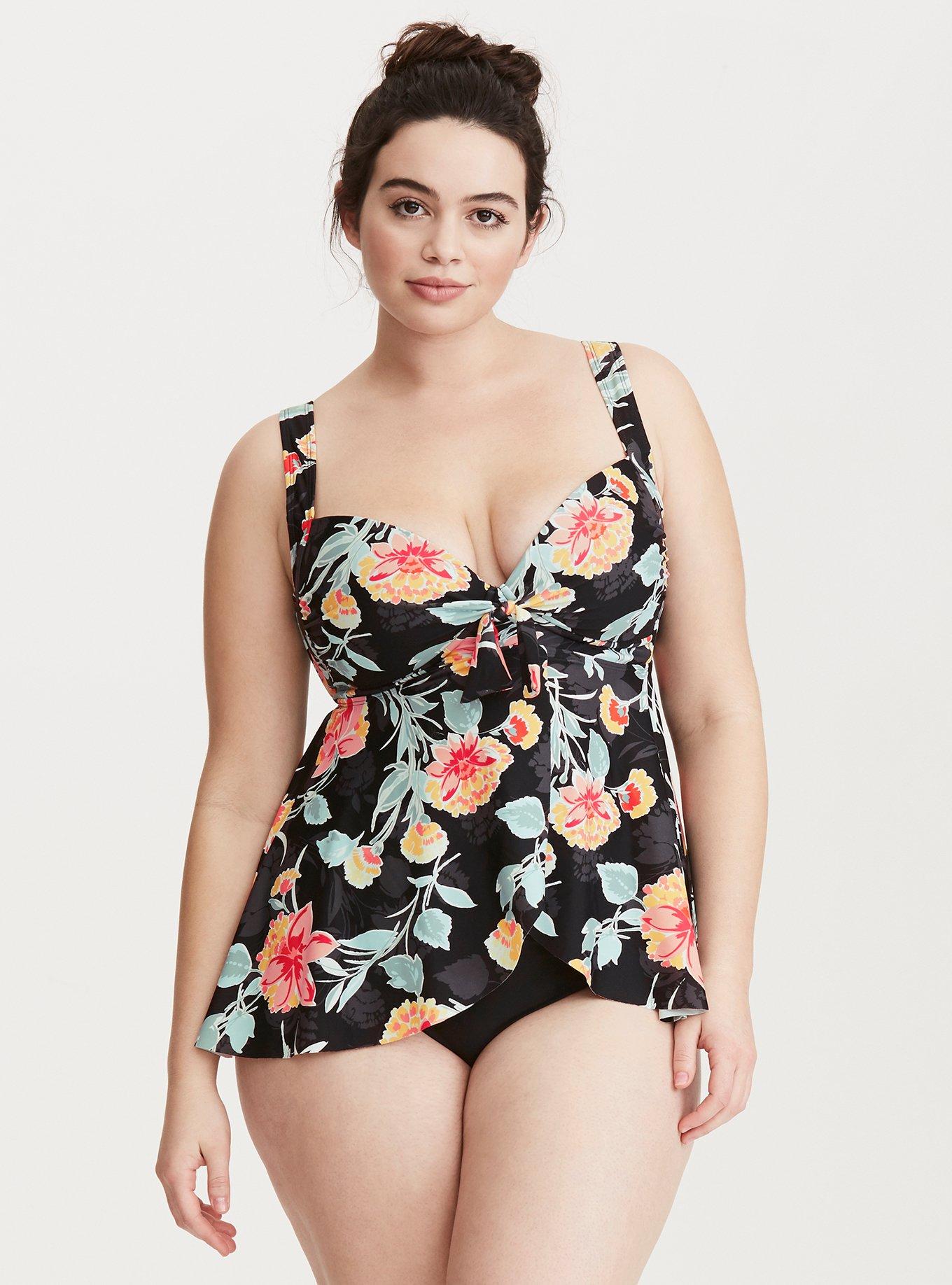 Fashionable Loren F11 tankini for large breasts - fall in love with LAVEL