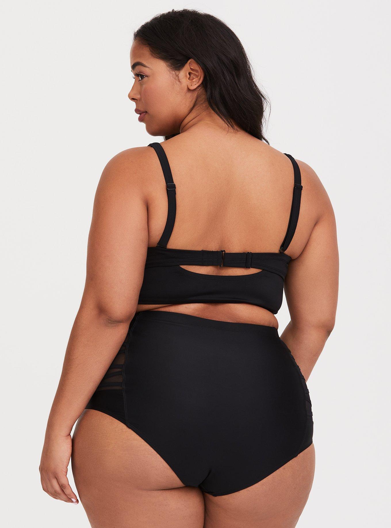 Plus Size - Strappy Push-Up Balconette Bikini Top - Torrid