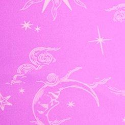 Slim Fix Lattice Front One Piece Swimsuit, CELESTIAL DREAM PURPLE, swatch