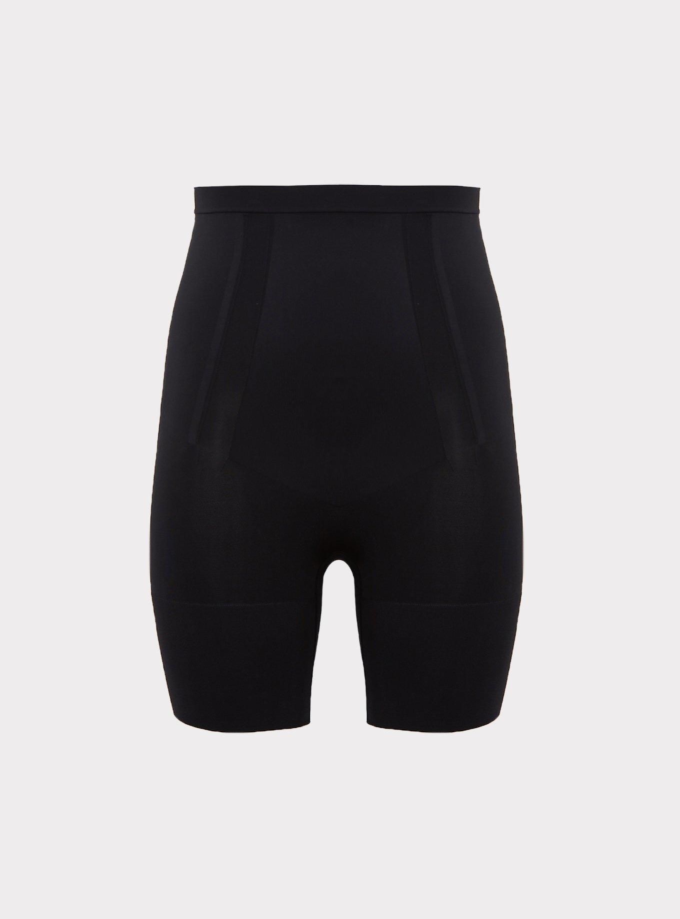 SPANX&reg; Oncore High Waisted Mid-Thigh Short, BLACK, hi-res