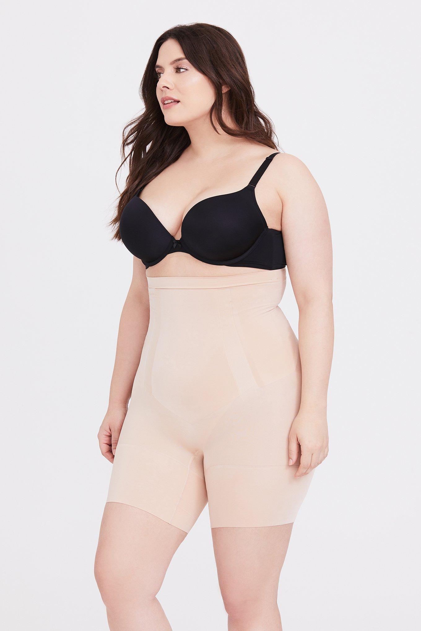 Spanx, Oncore High-Waisted Mid-Thigh Short, Soft Nude, 1X : Spanx:  : Clothing, Shoes & Accessories