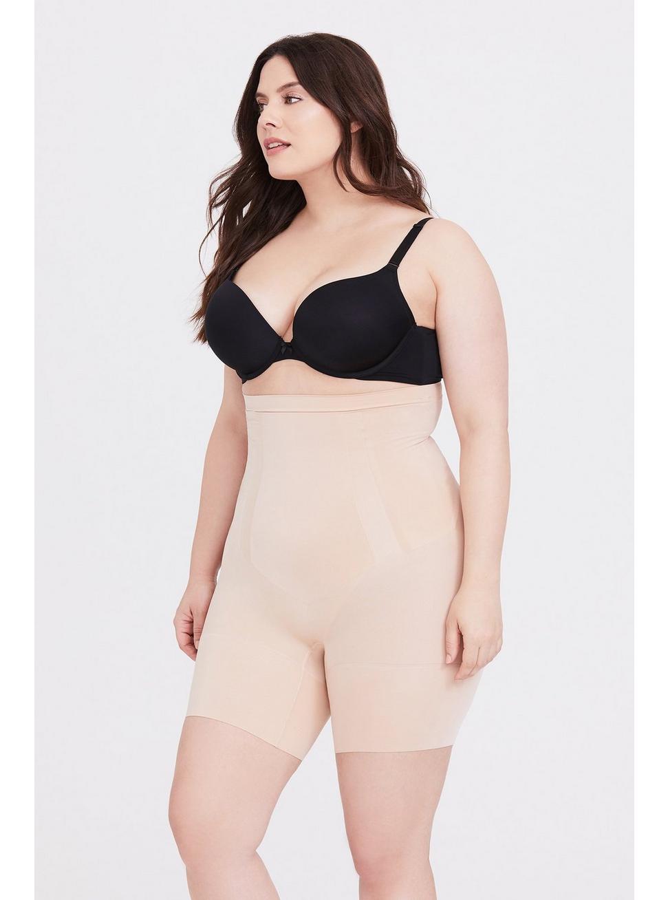 Plus Size - SPANX® Oncore High Waisted Mid-Thigh Short - Torrid