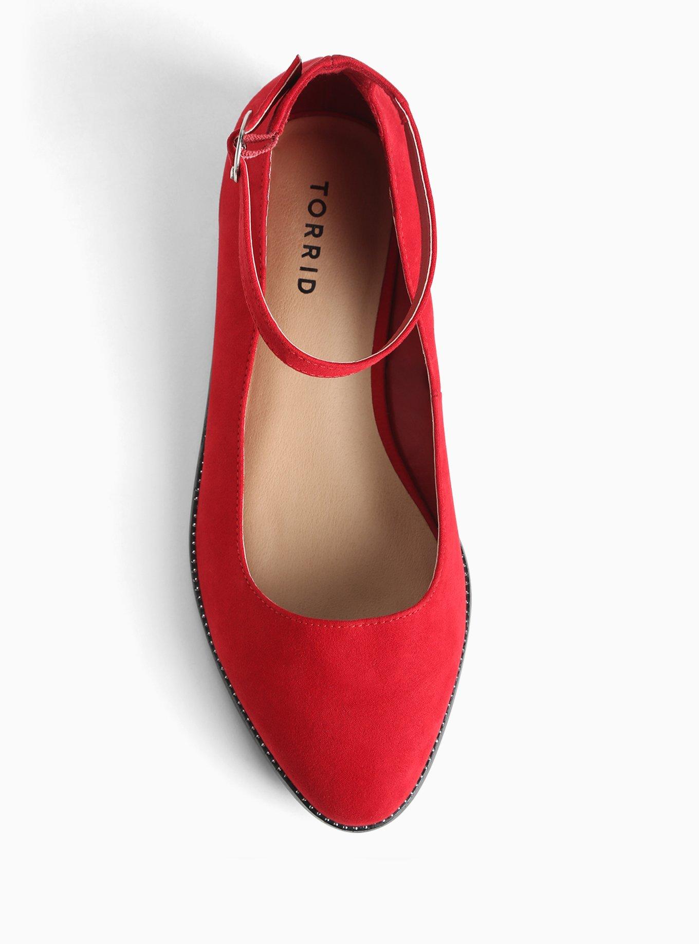 Wide width cheap red shoes