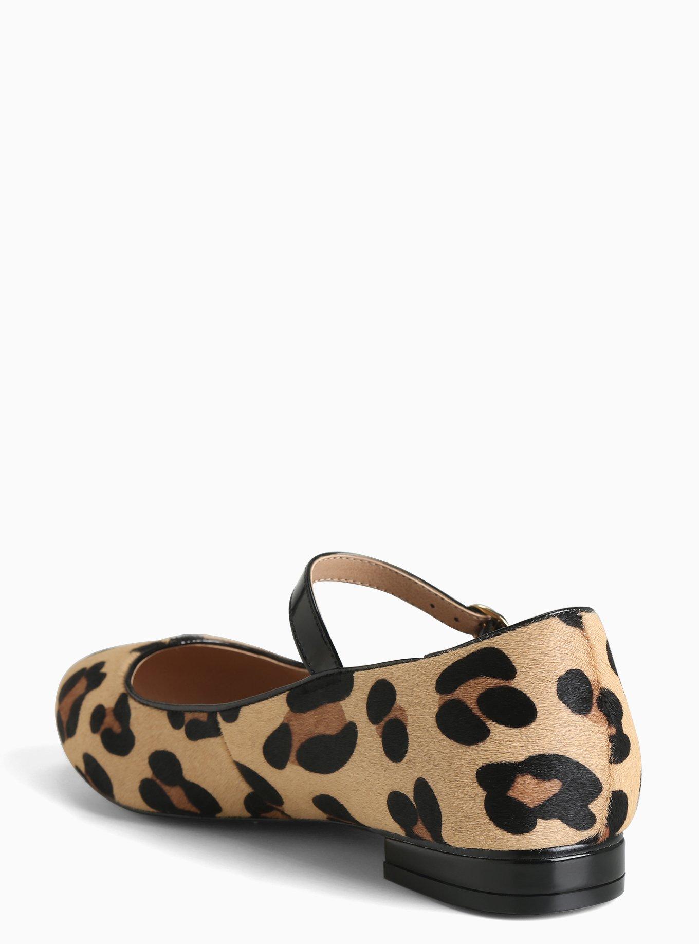 Leopard print cheap heels wide width