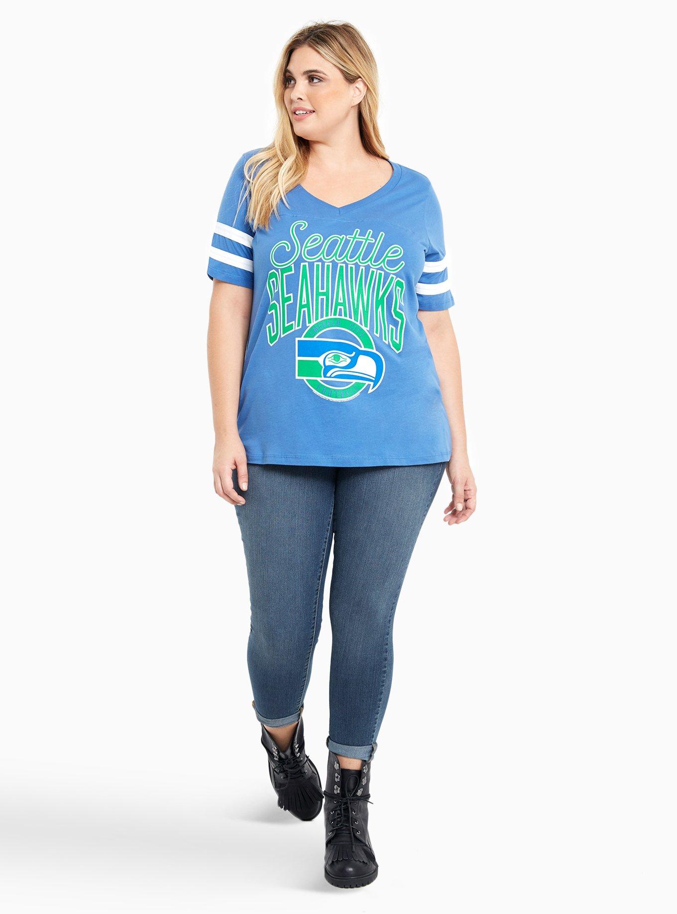 women's plus size seahawks clothing