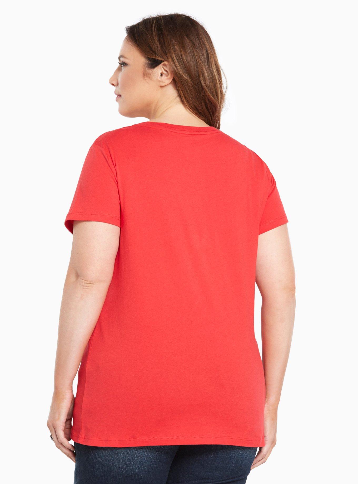 Love Heart Slub Scoop Tee, NONEC, alternate