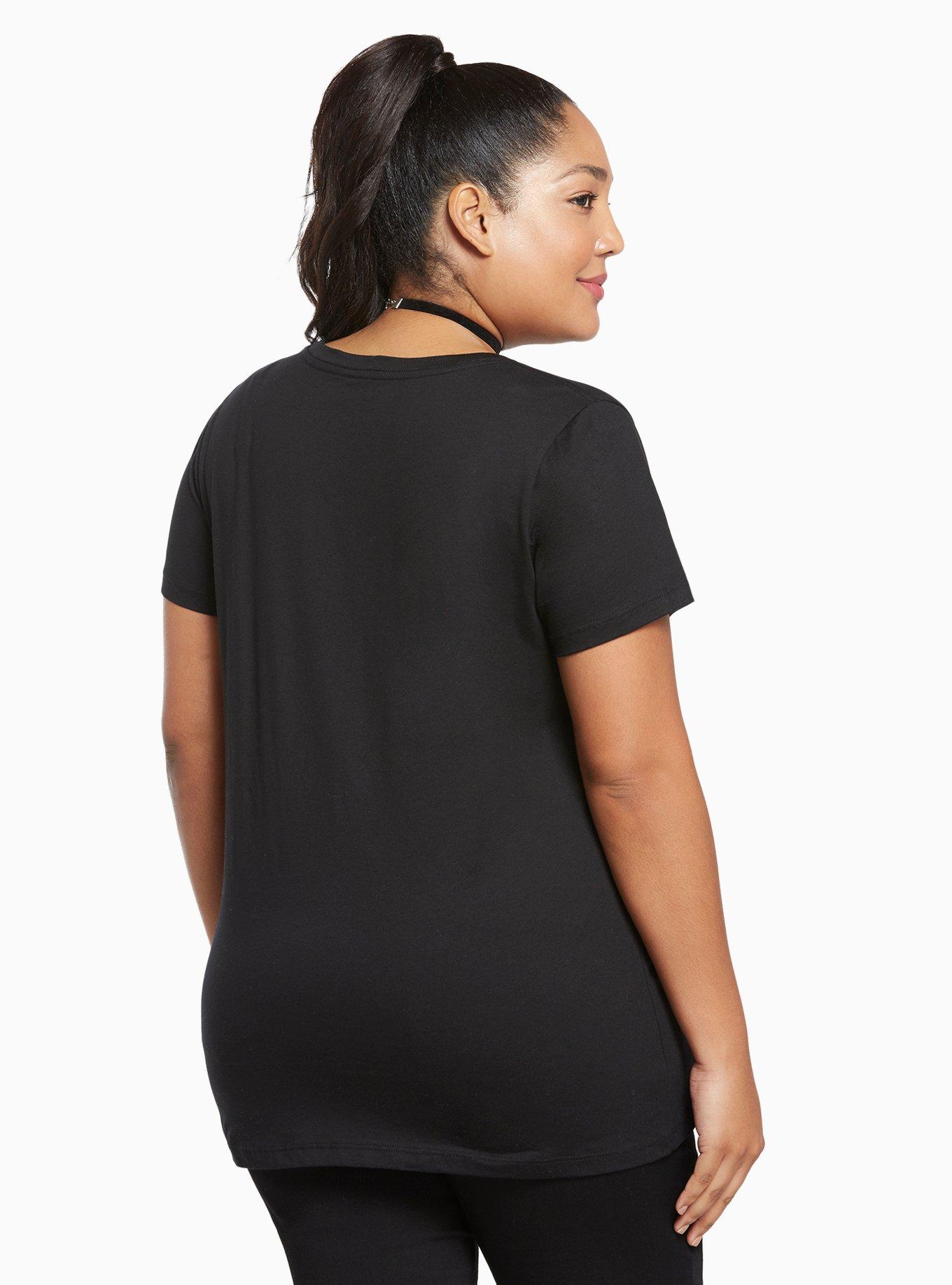 Disney Moana Scoop Tee, DEEP BLACK, alternate