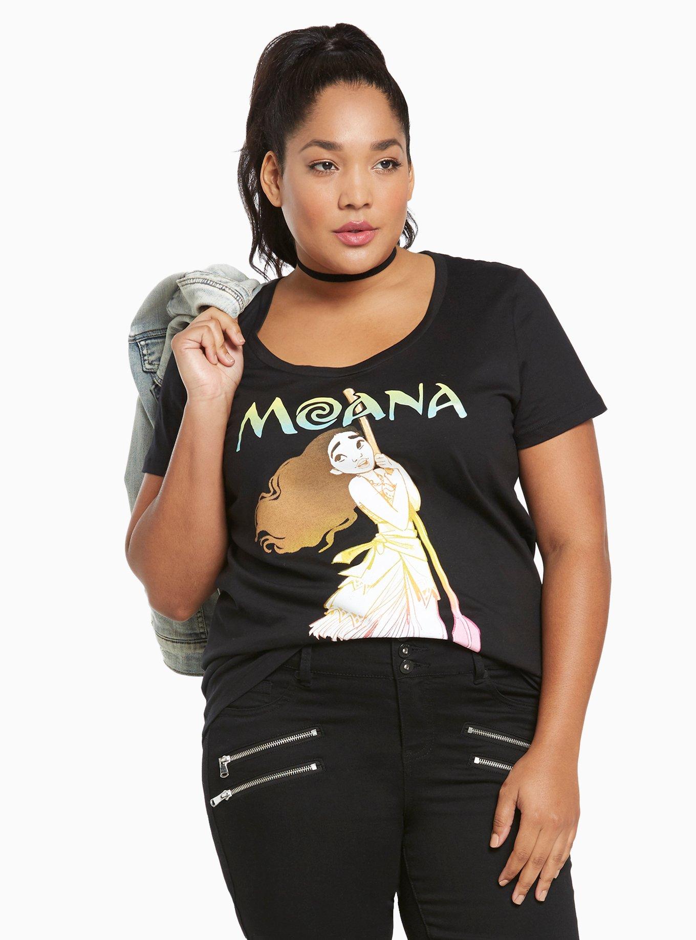 plus size moana shirt