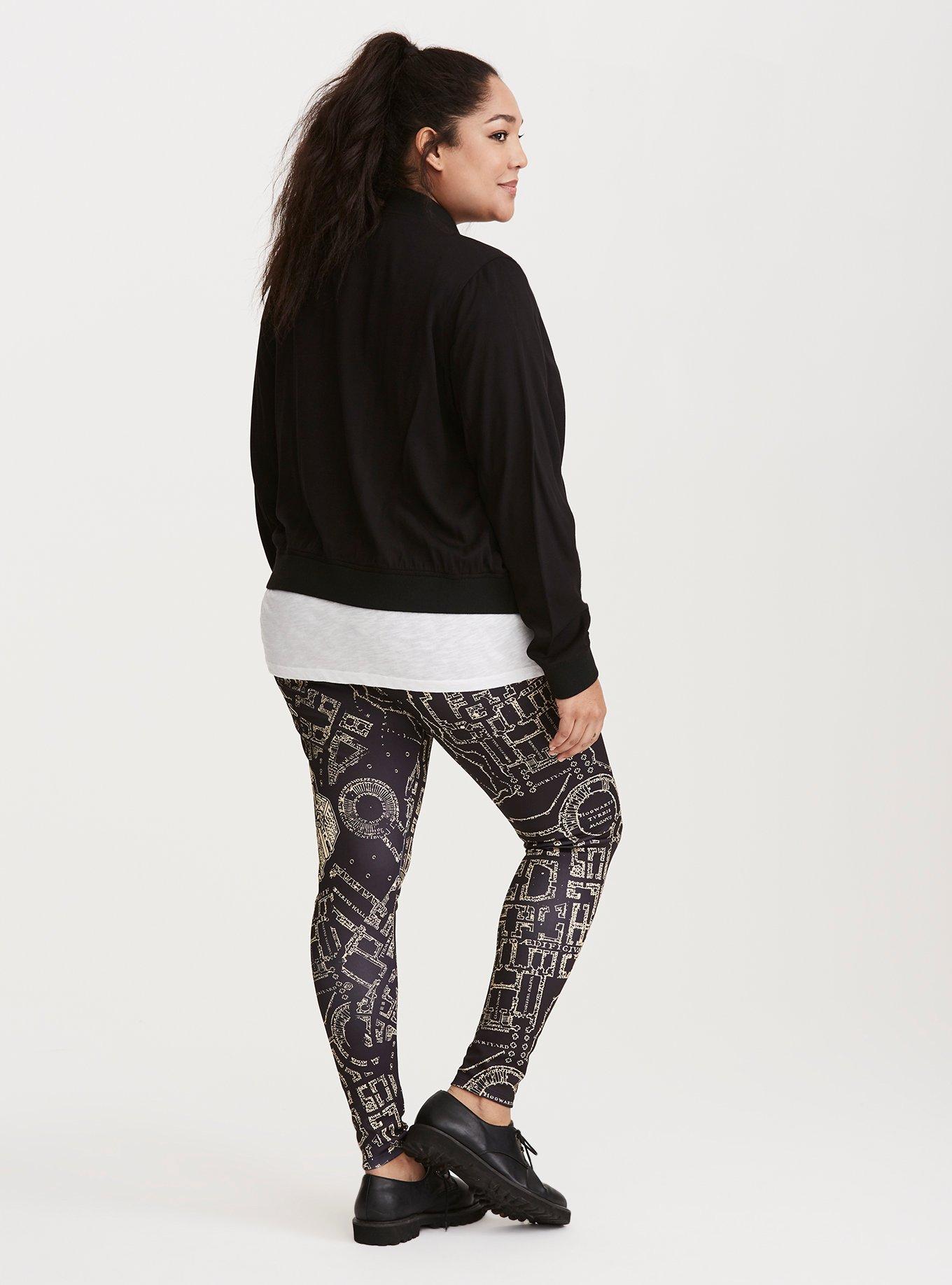 Plus Size - Harry Potter Marauder's Map Legging - Torrid