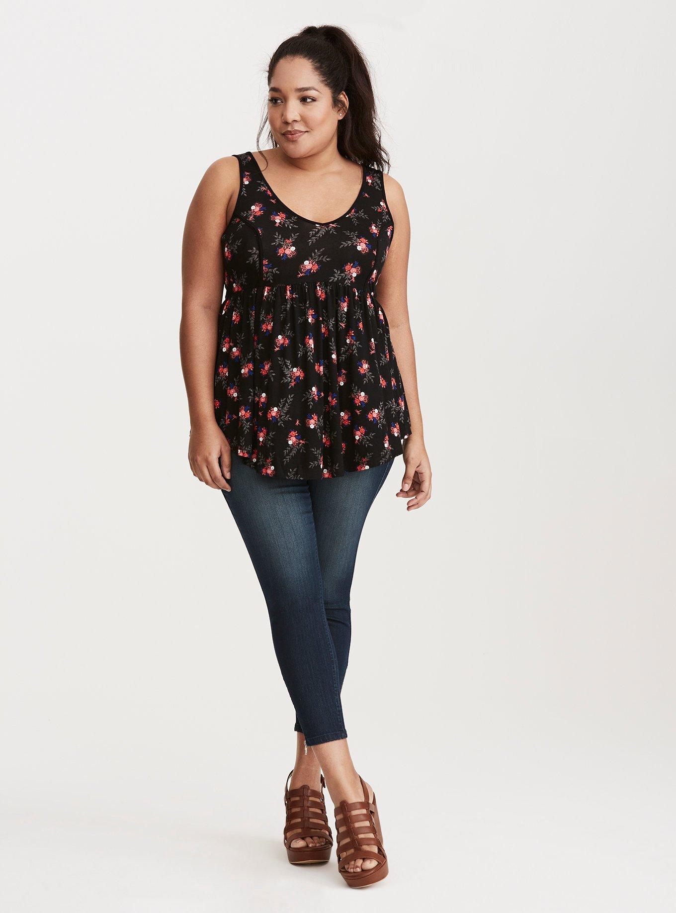 Plus Size Stiletto Zip Jegging - Dark Wash, BLUE NILE, alternate