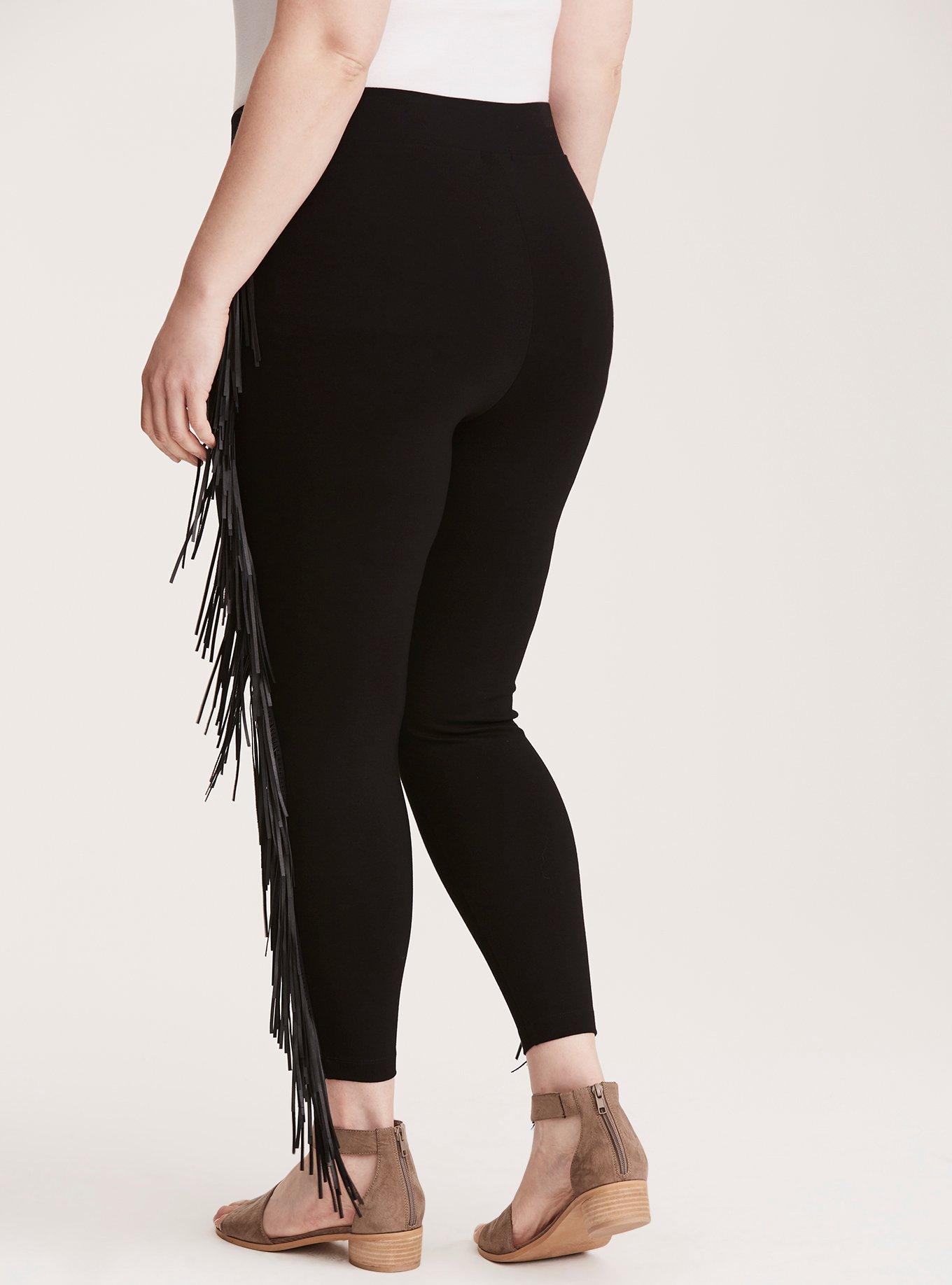 Plus Size - Torrid Insider Fringe Pull On Pants - Torrid