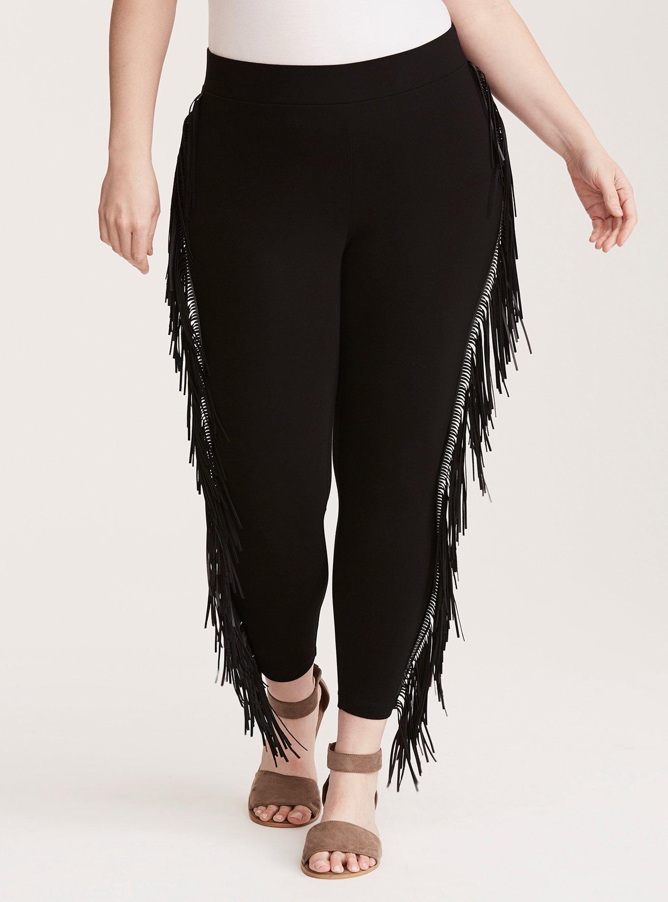 Plus Size Torrid Insider Fringe Pull On Pants Torrid