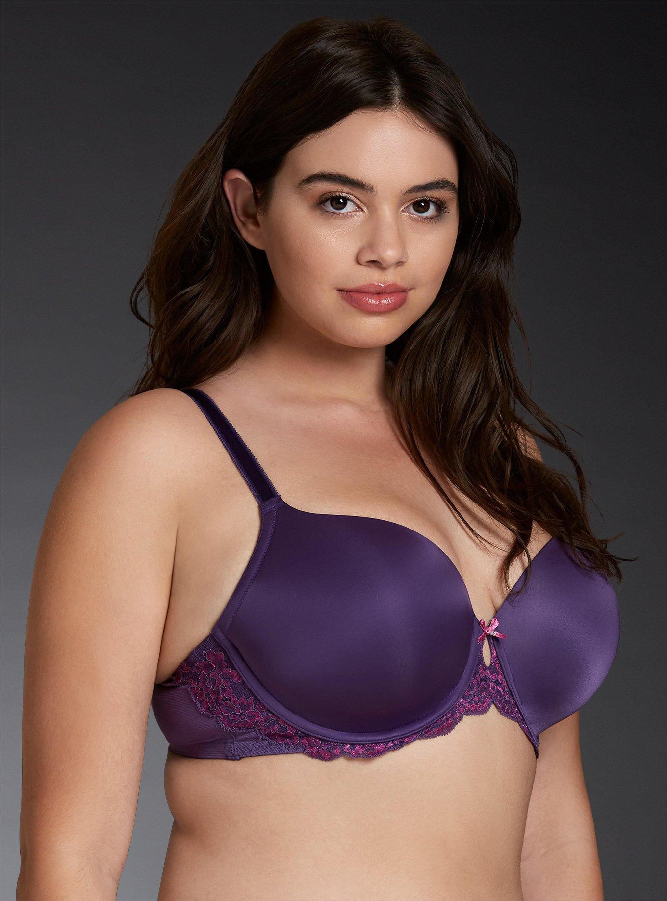 Torrid Lace & Microfiber Sexy T-Shirt Bra : : Clothing, Shoes  & Accessories