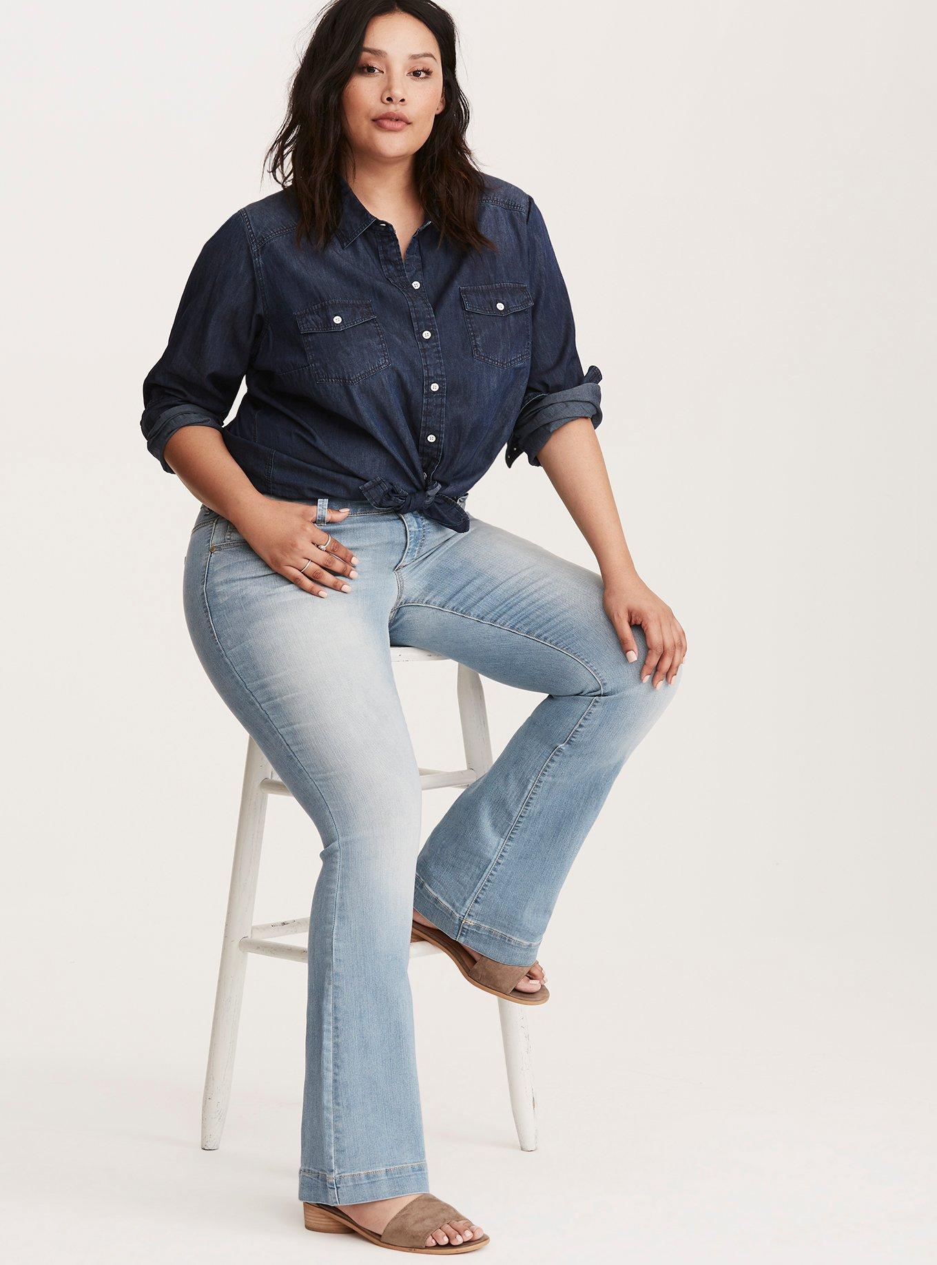 Torrid straight outlet leg jeans