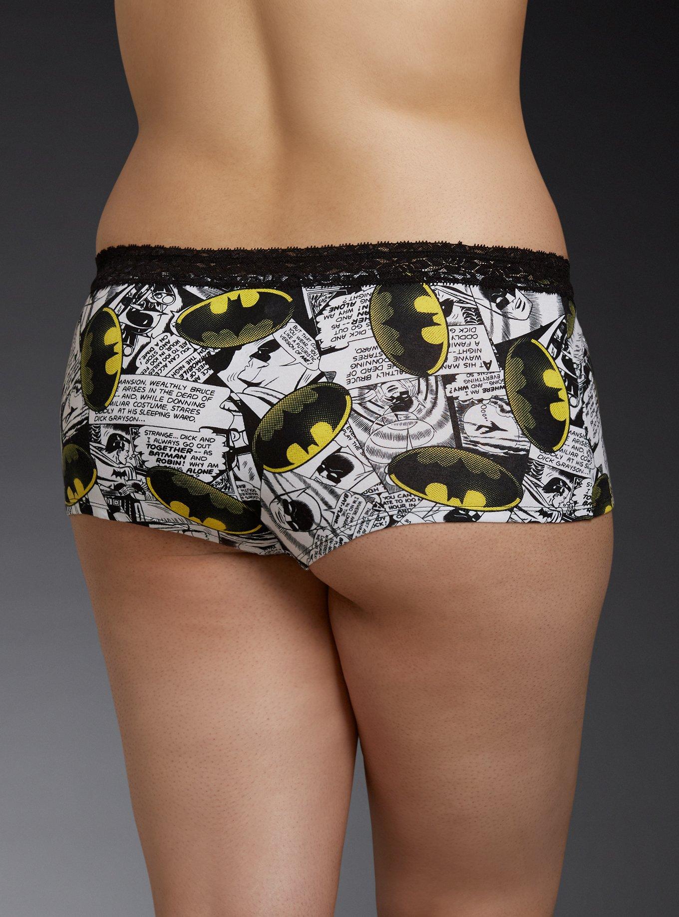 Batman Cotton Boyshort Panty, NONEC, alternate