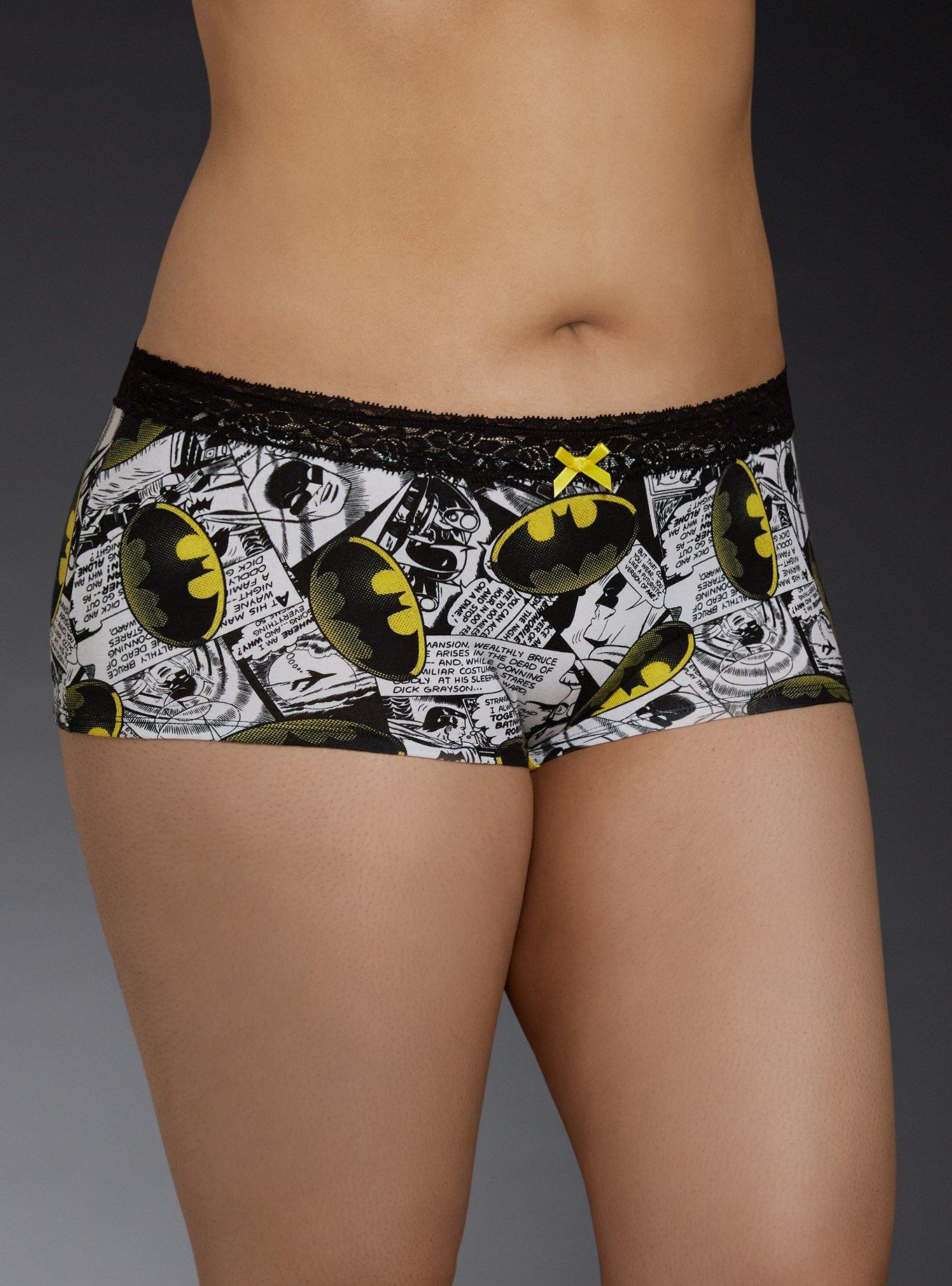 Batman Cotton Boyshort Panty, , hi-res