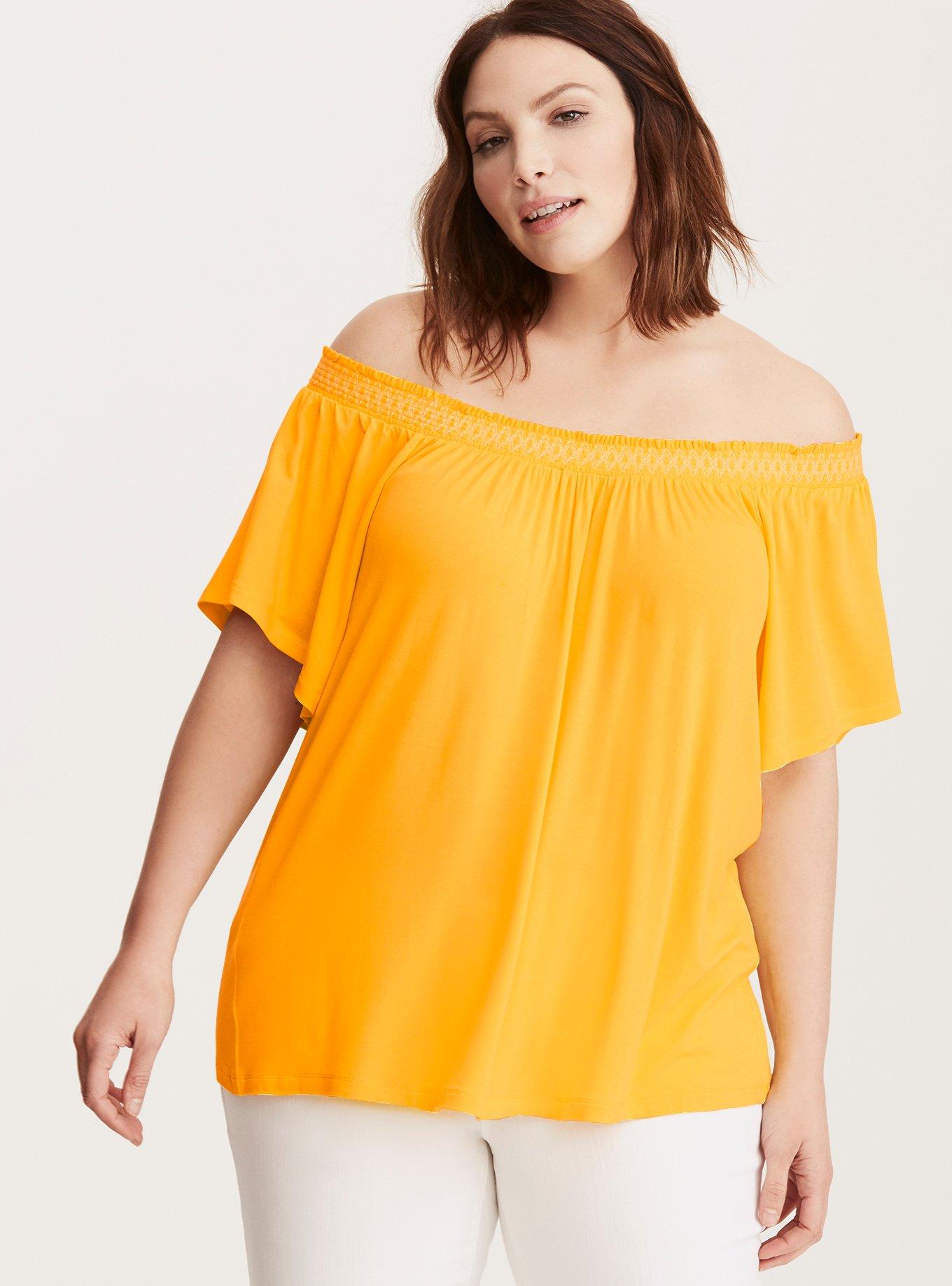 Torrid off shoulder online top