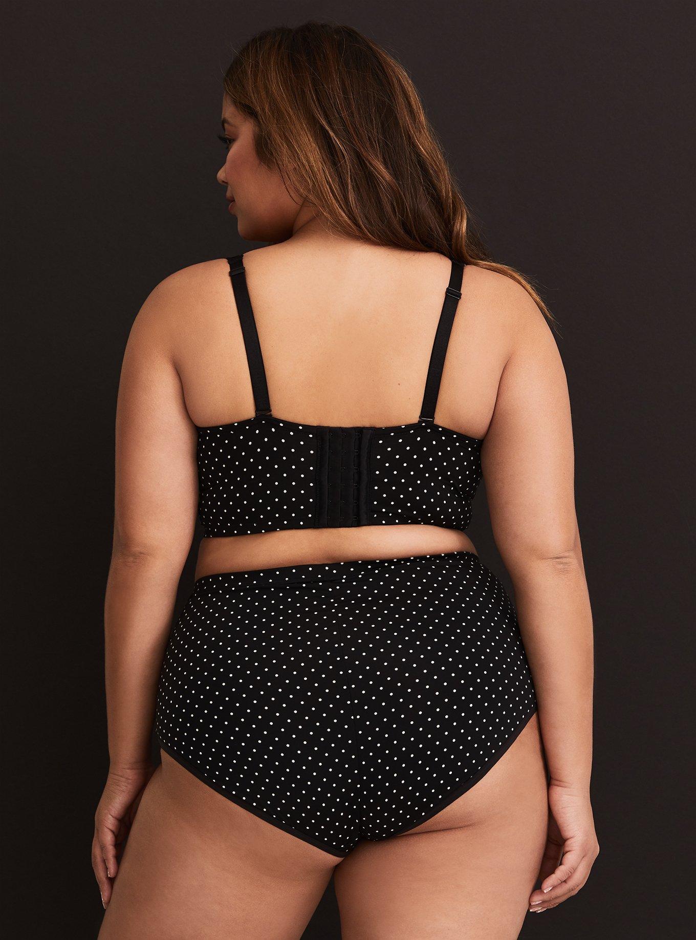XO Plunge Push-Up Bra, DITSY DOT, alternate