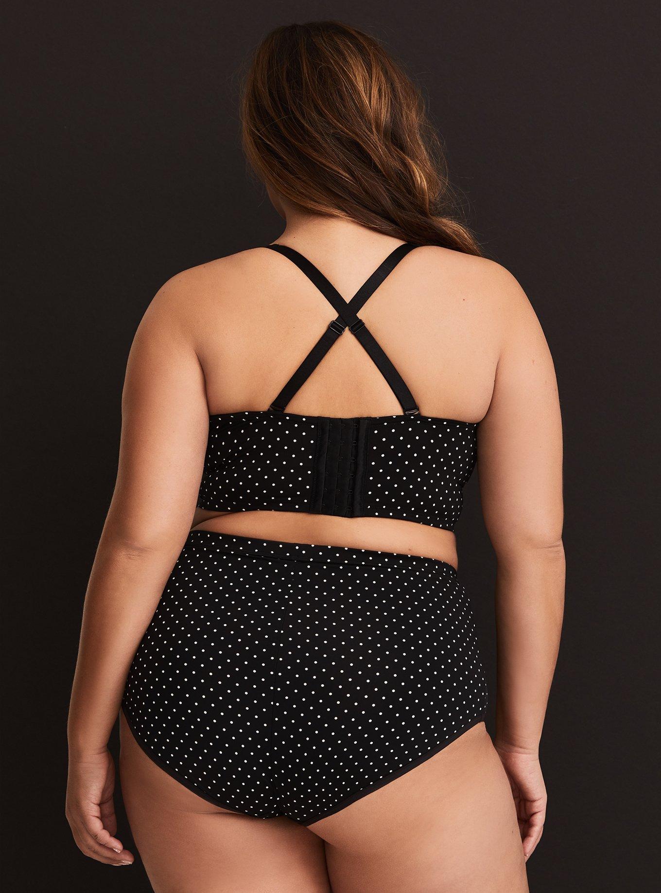XO Plunge Push-Up Bra, DITSY DOT, alternate