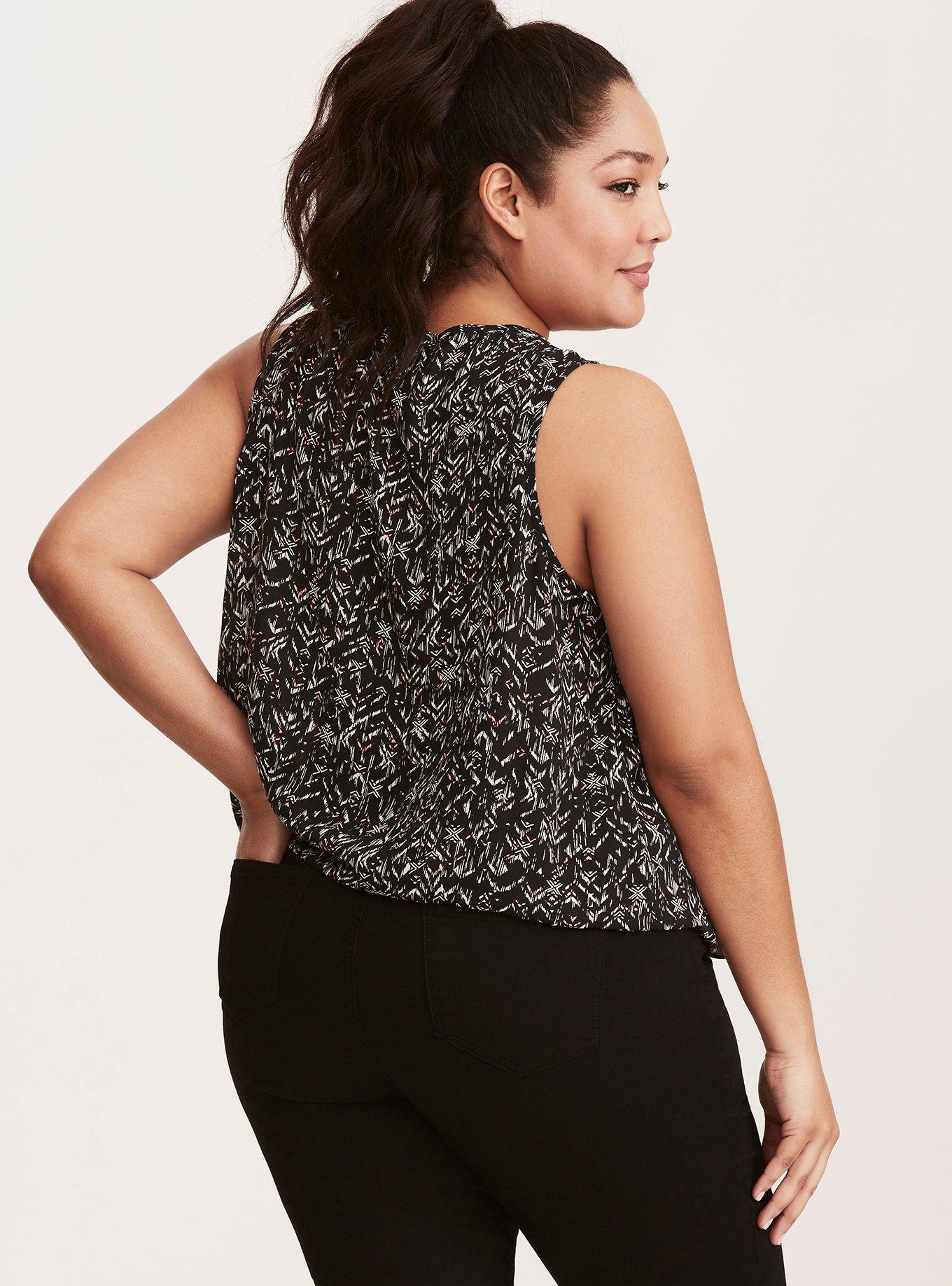 Plus Size Surplice Tank Top Torrid