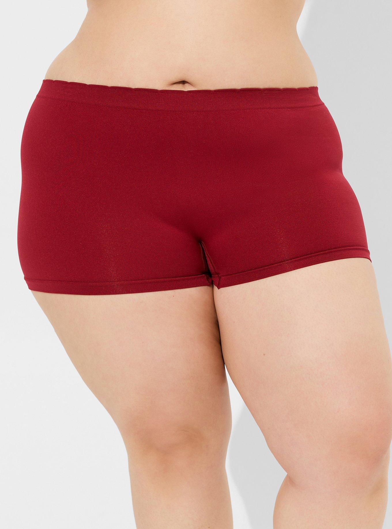 Plus Size - Seamless Smooth Mid-Rise Boyshort Panty - Torrid