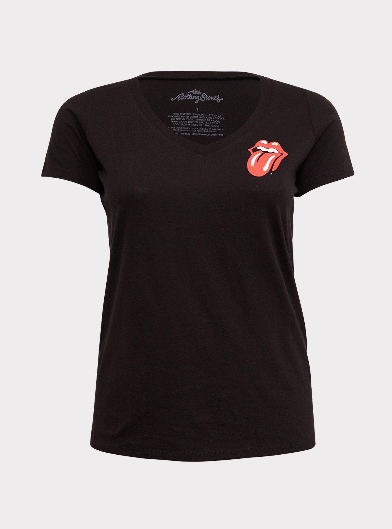 Plus Size - Rolling Stones V-Neck Tee - Torrid
