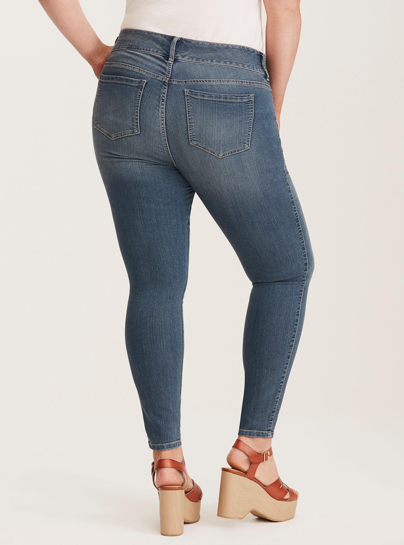 Plus Size - Jegging Skinny Super Stretch High-Rise Jean - Torrid