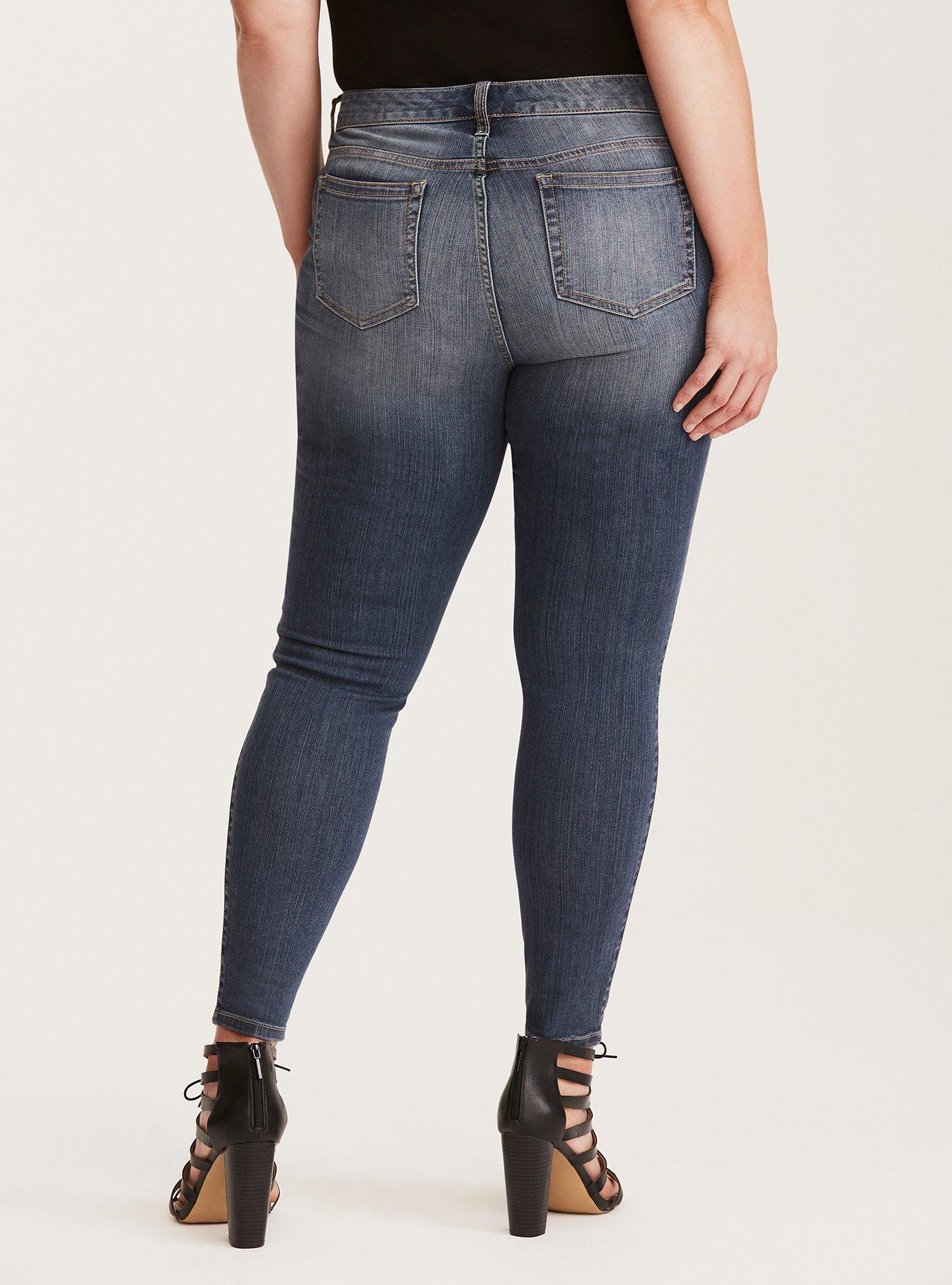 Premium Stretch Skinny Jean &ndash; Medium Wash, NEPTUNE, alternate