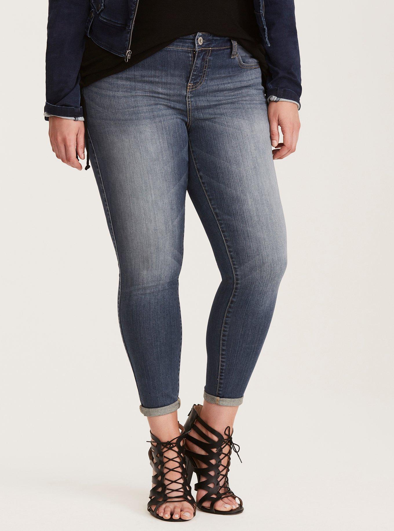 Premium Stretch Skinny Jean &ndash; Medium Wash, NEPTUNE, alternate