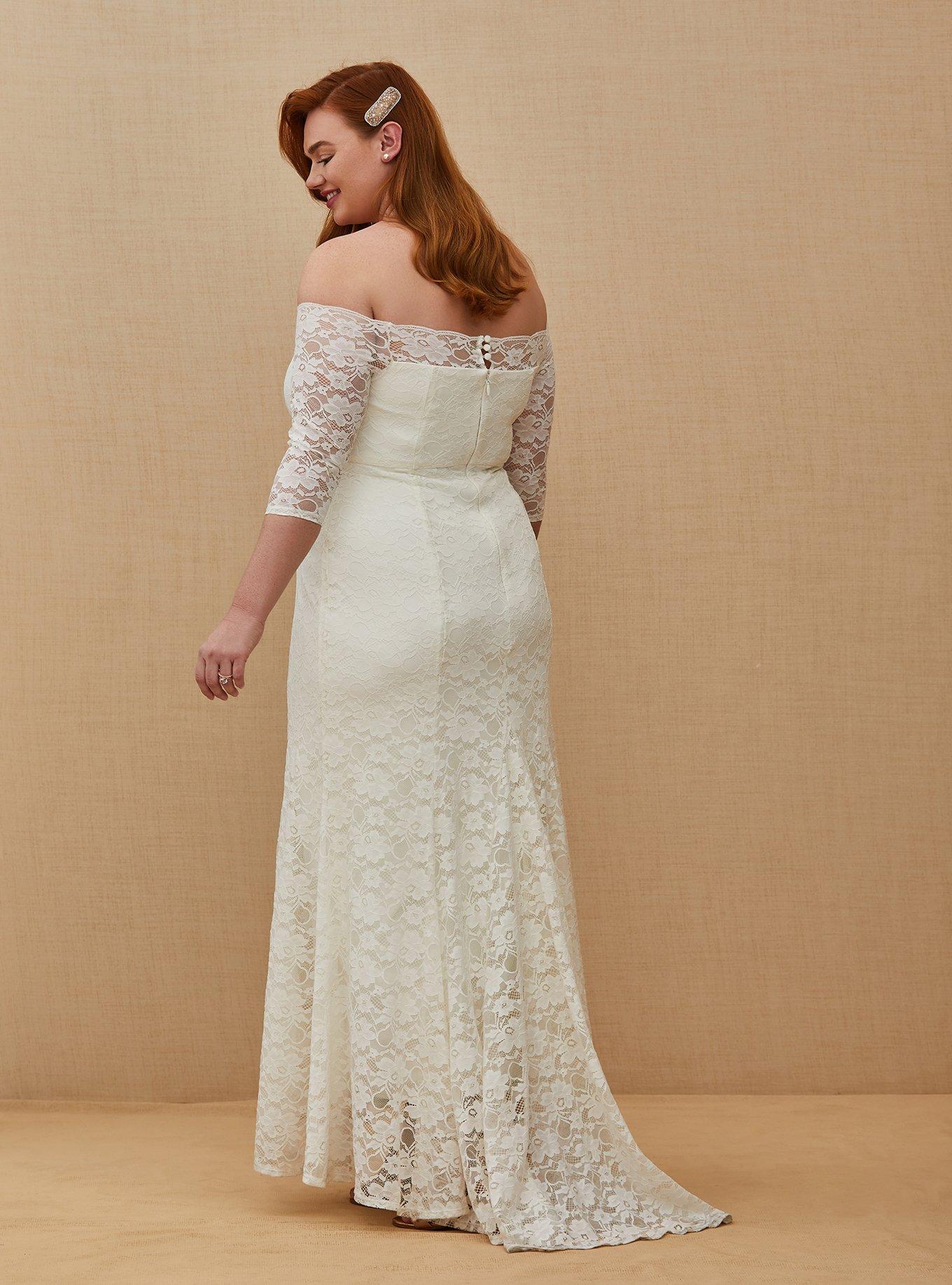 Torrid wedding dress store line