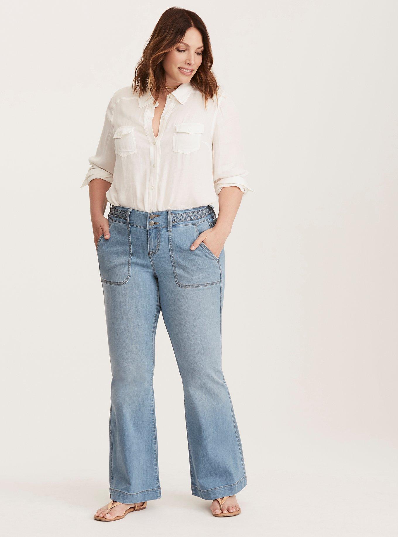 Torrid straight leg jeans sale