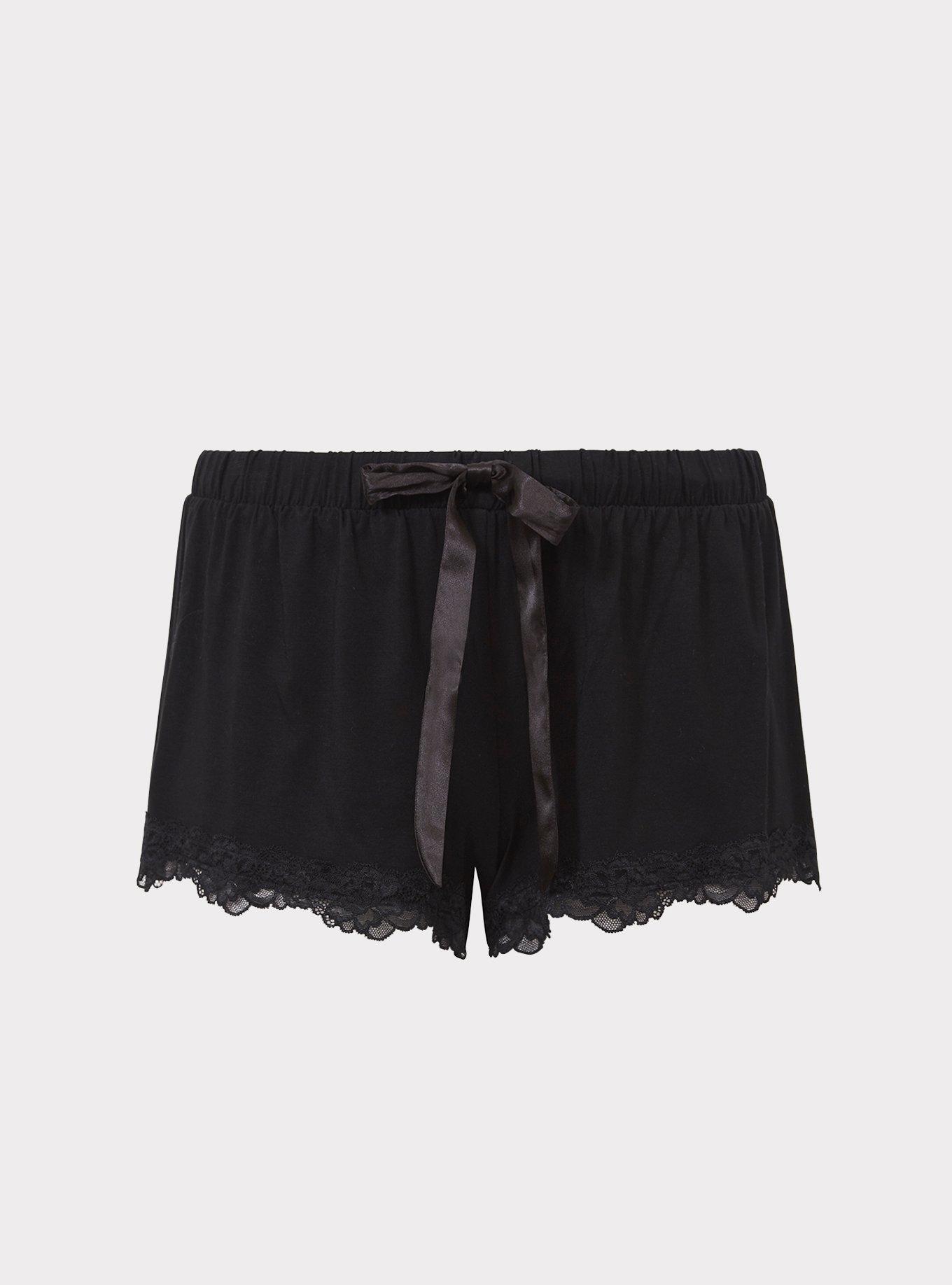 Super Soft Lace Trim Short, , hi-res