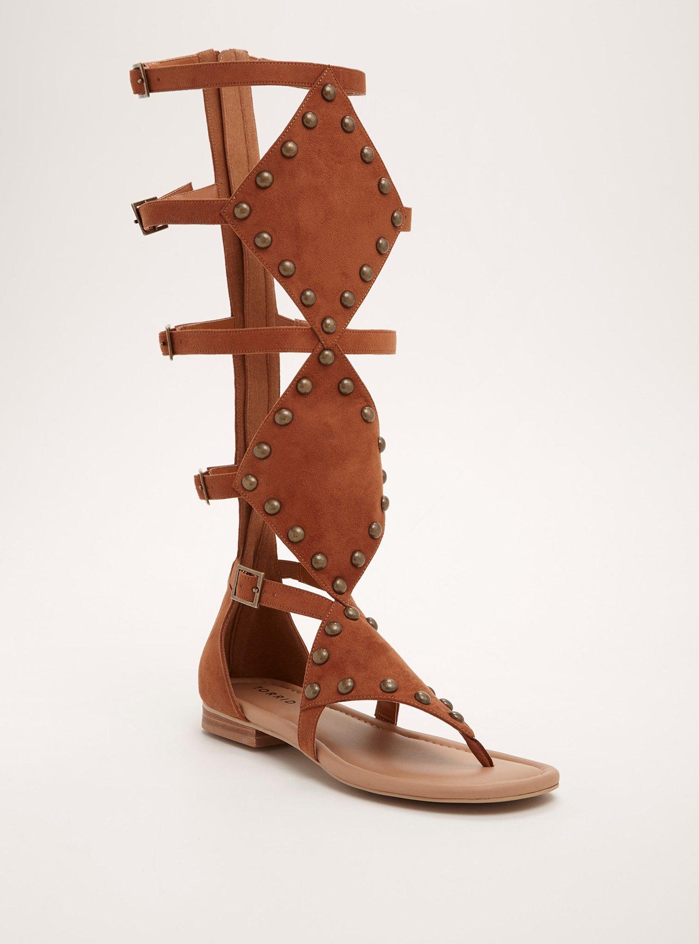 Torrid tall hot sale gladiator sandals