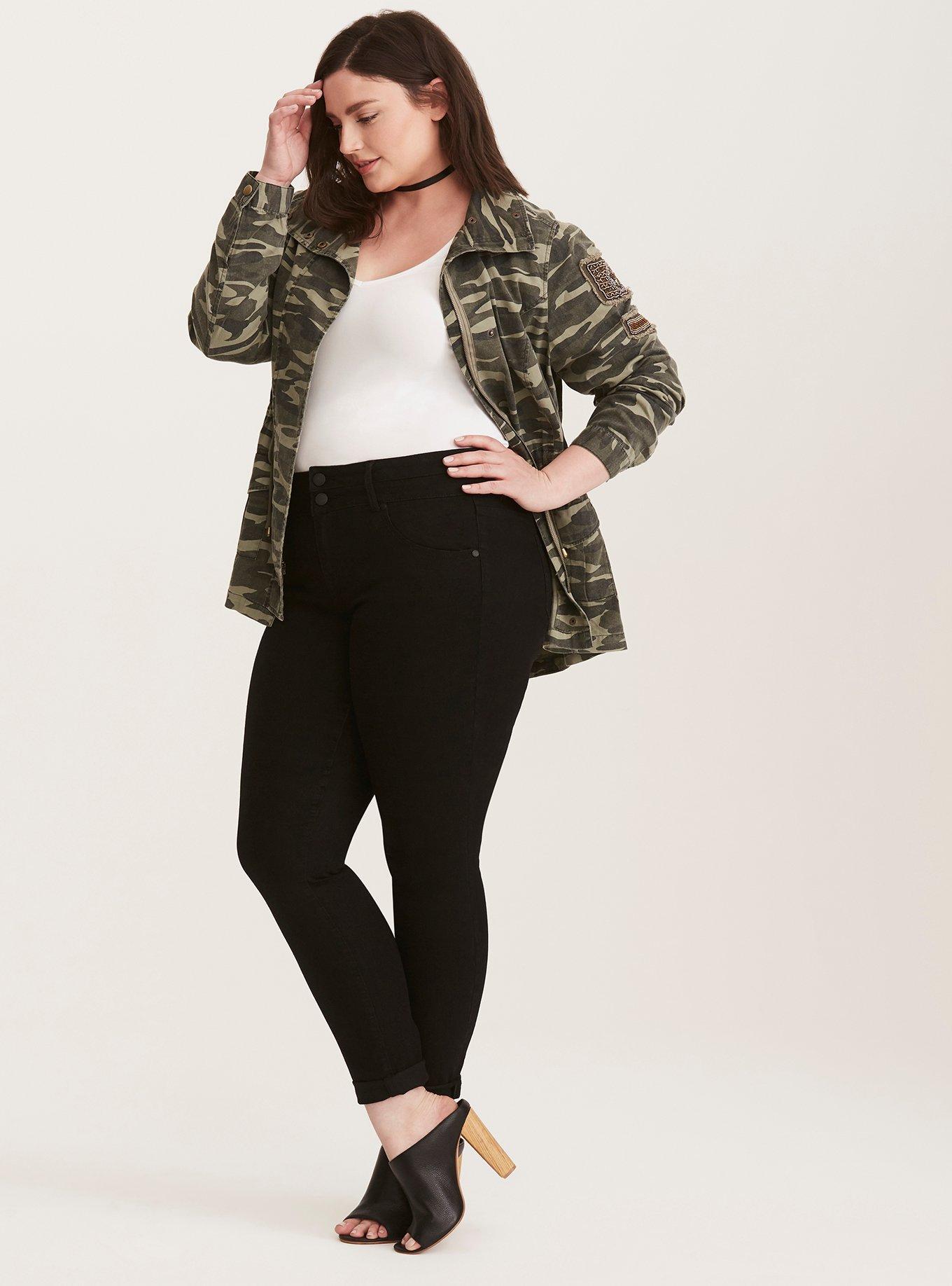 High Rise Skinny Jean - Black Wash, , hi-res