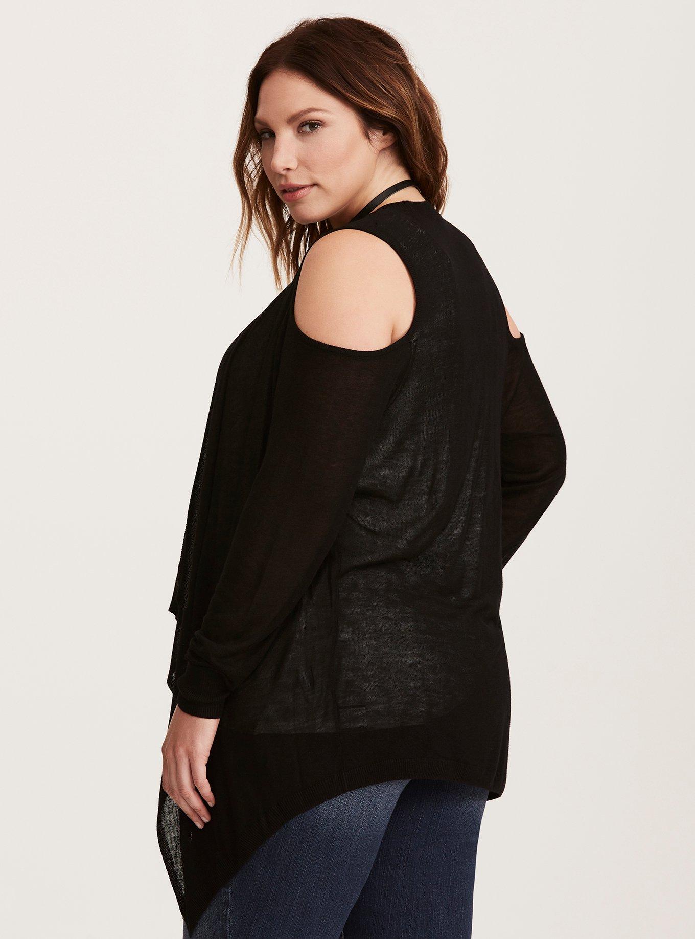 Torrid off the outlet shoulder sweater