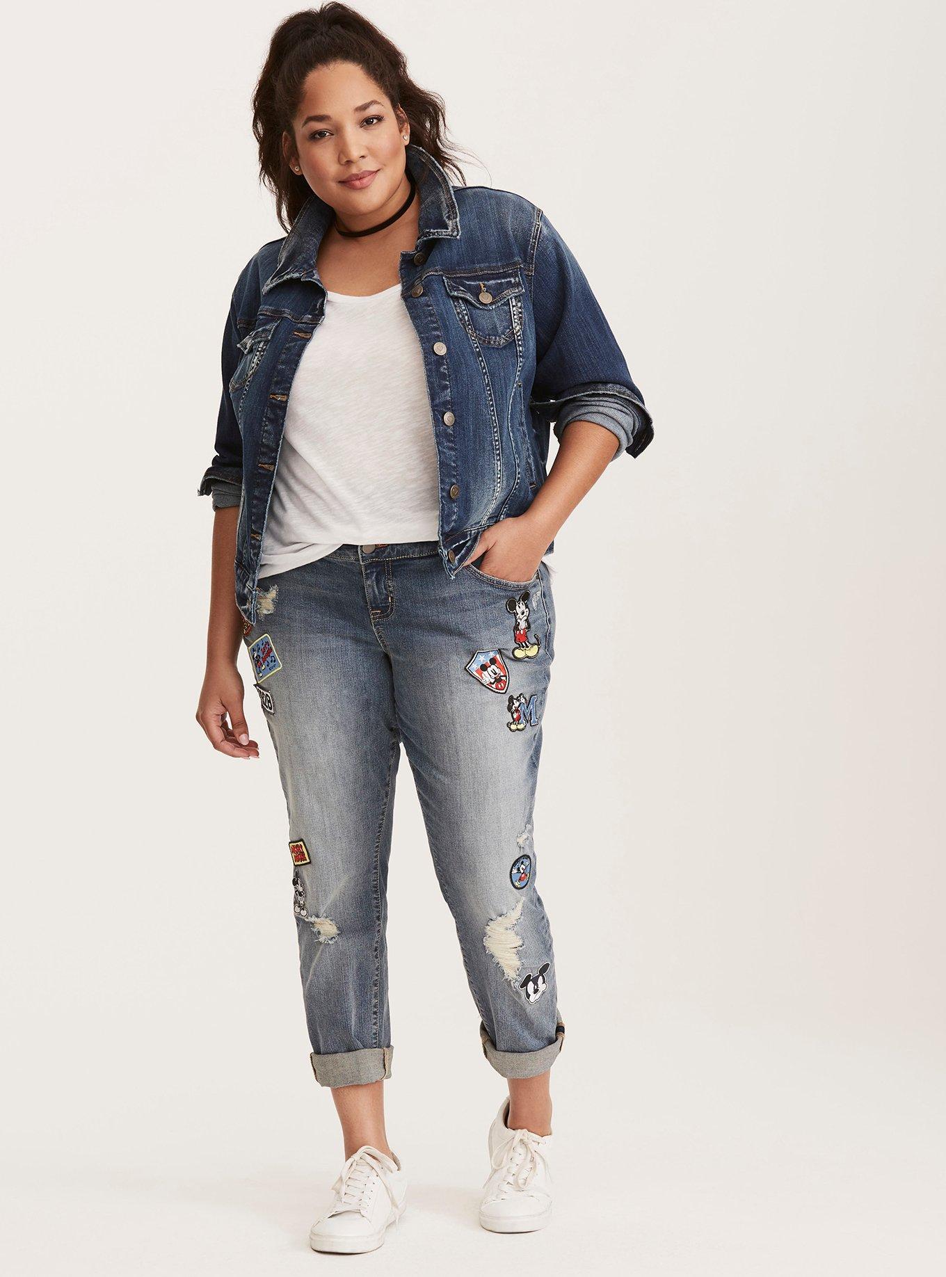 Boyfriend Jean - Vintage Stretch Medium Wash, OTHER PRINTS, alternate