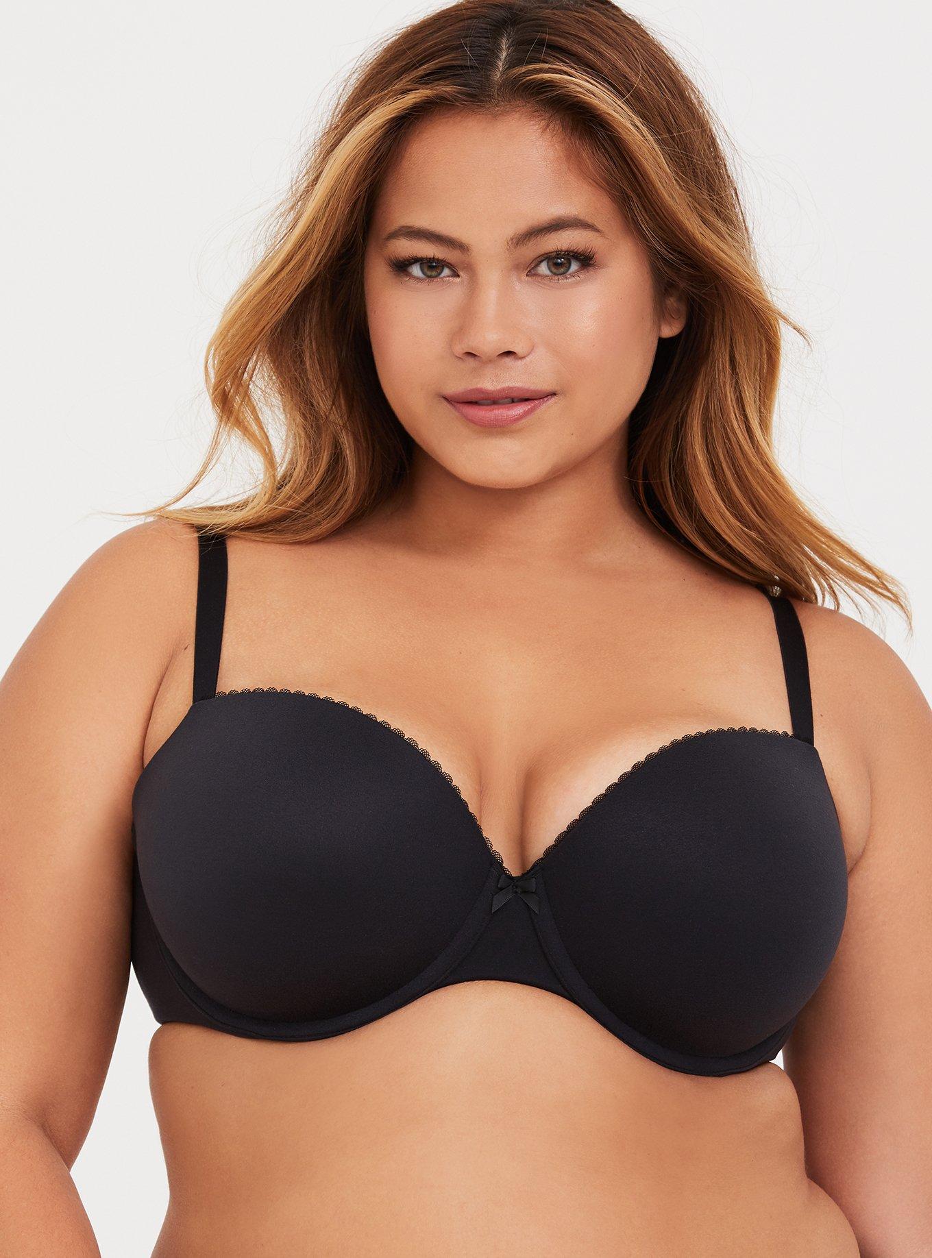 Plus Size - Torrid Curve Body T-Shirt Lightly Lined Smooth Straight Back  Bra - Torrid