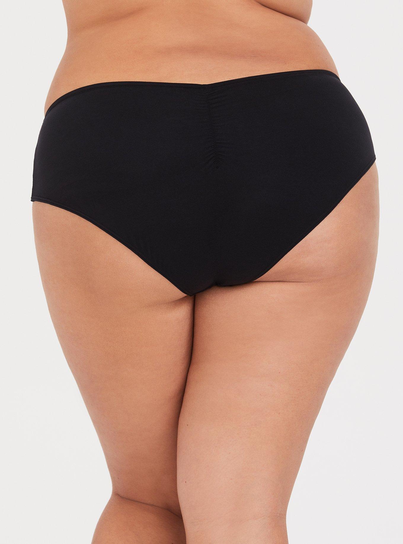 Plus Size - Cotton Mid-Rise Hipster Logo Panty - Torrid
