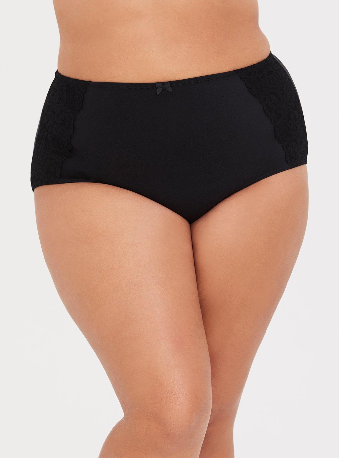 Torrid Curve Body Mid-Rise Brief Panty, , hi-res